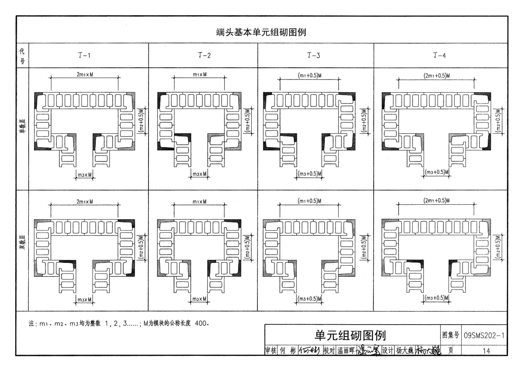 09SMS202-1--埋地矩形雨水管道及其附属构筑物（混凝土模块砌体）