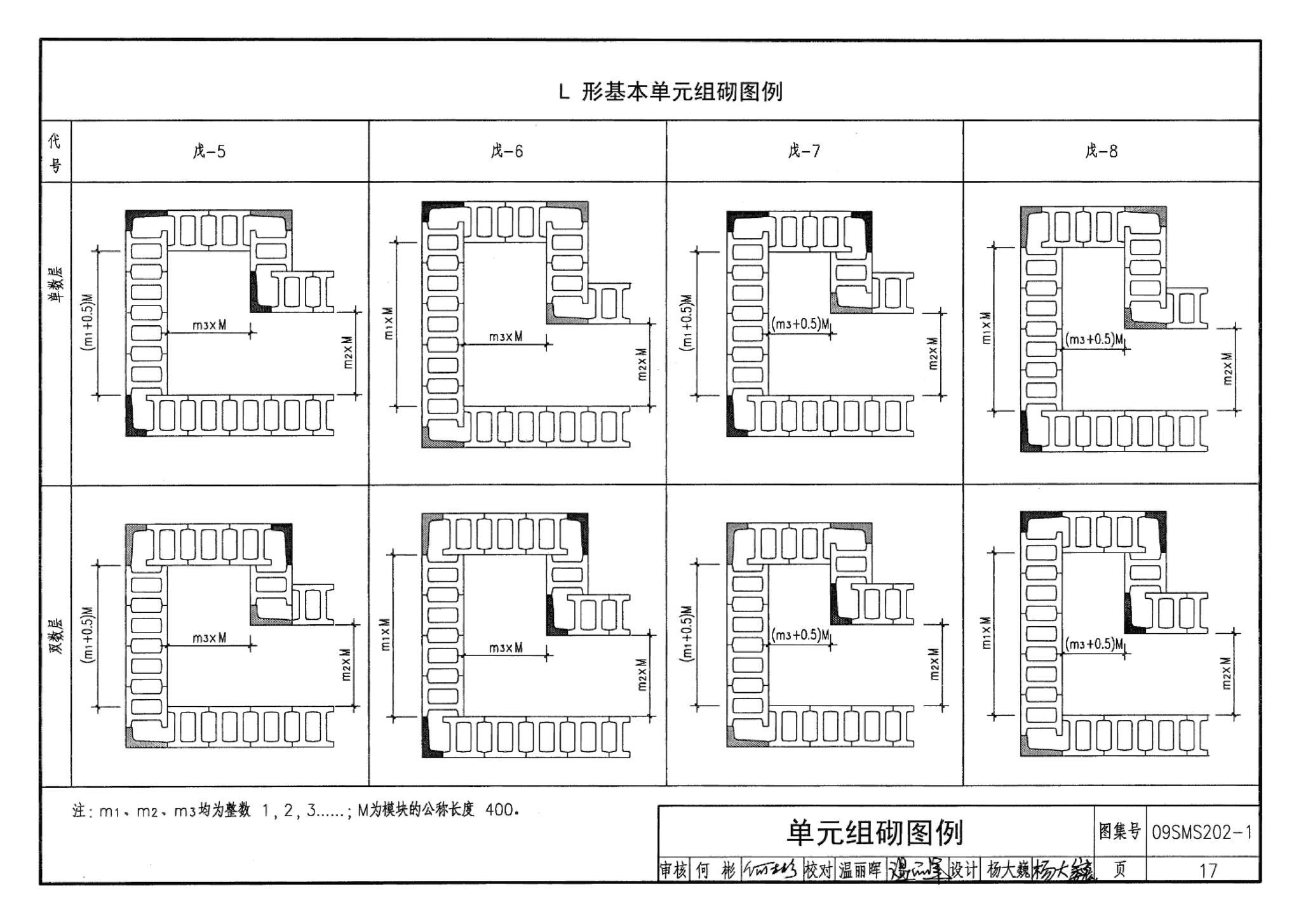 09SMS202-1--埋地矩形雨水管道及其附属构筑物（混凝土模块砌体）