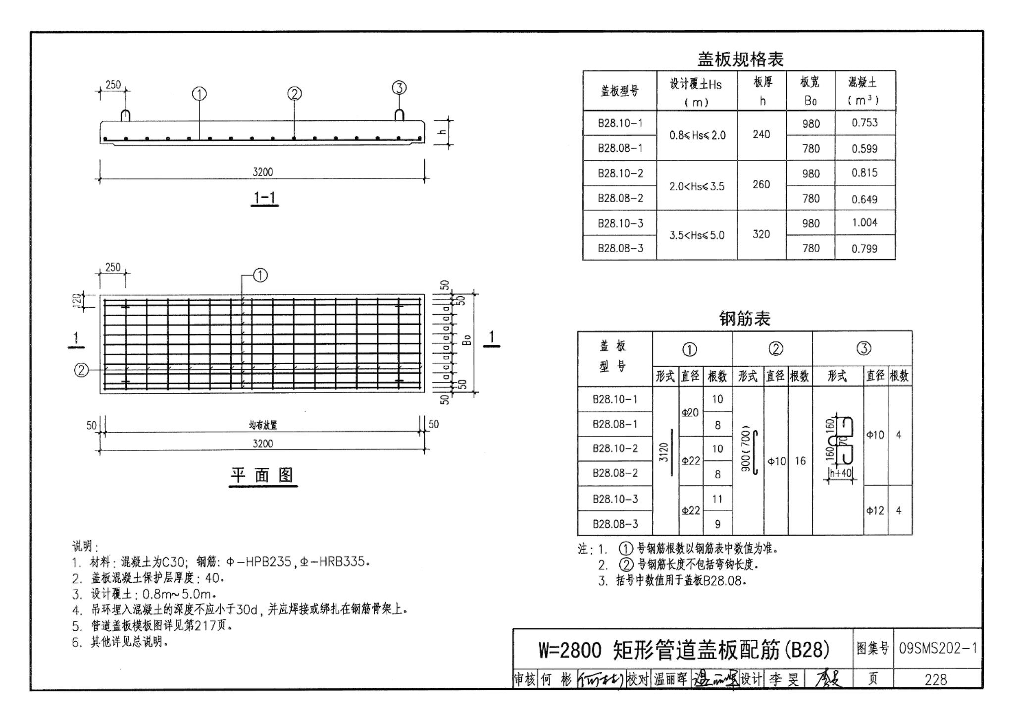 09SMS202-1--埋地矩形雨水管道及其附属构筑物（混凝土模块砌体）