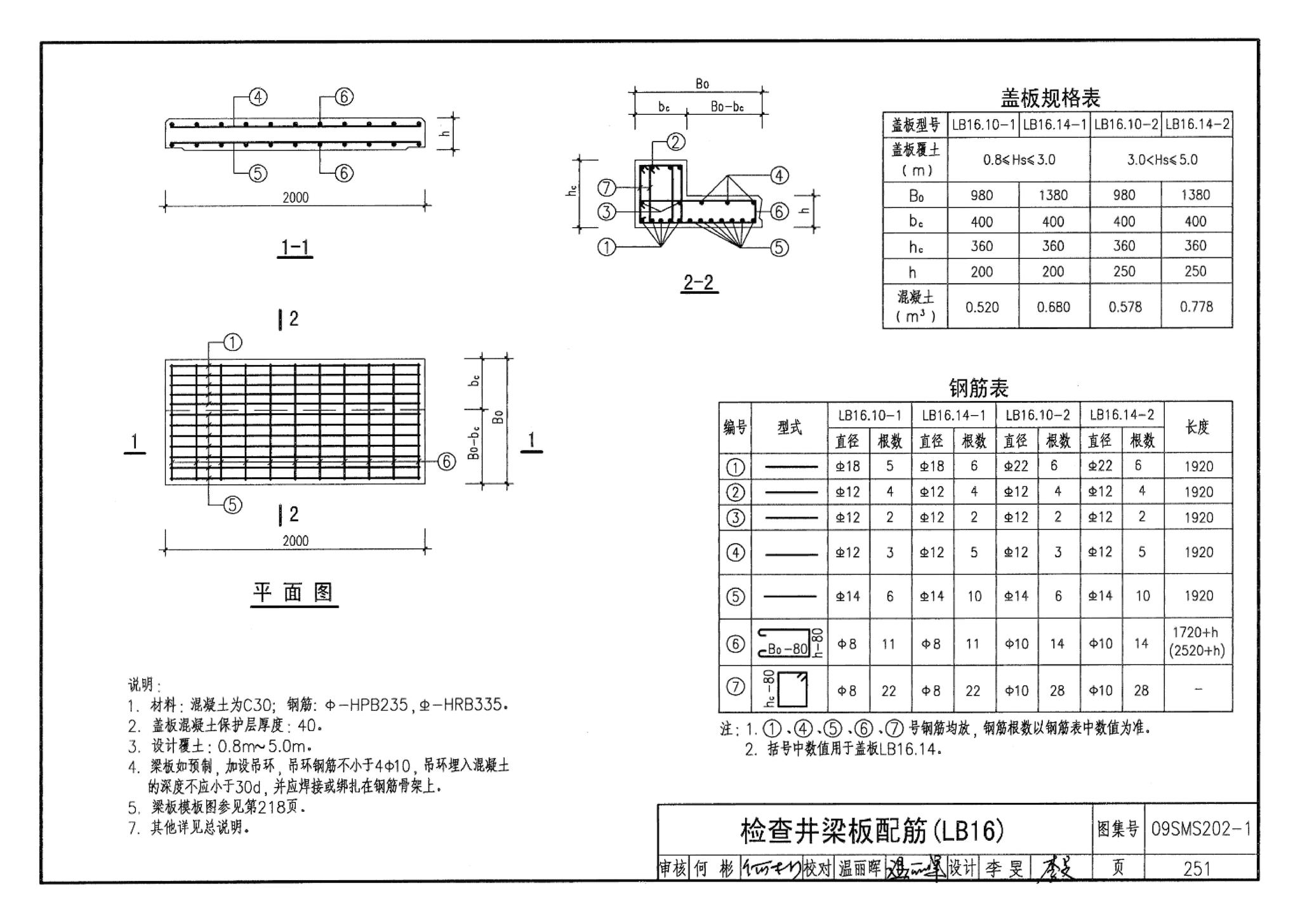 09SMS202-1--埋地矩形雨水管道及其附属构筑物（混凝土模块砌体）