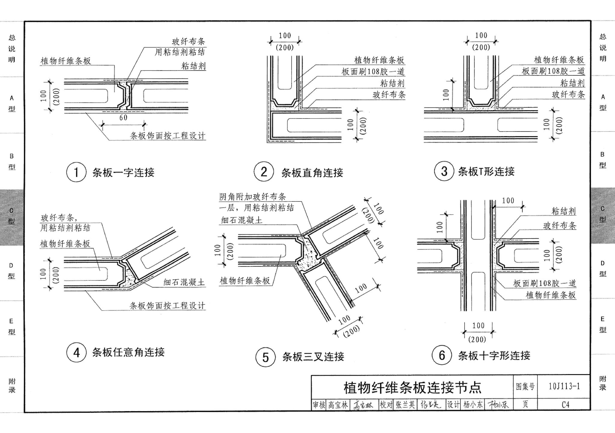 10J113-1--内隔墙－轻质条板（一）