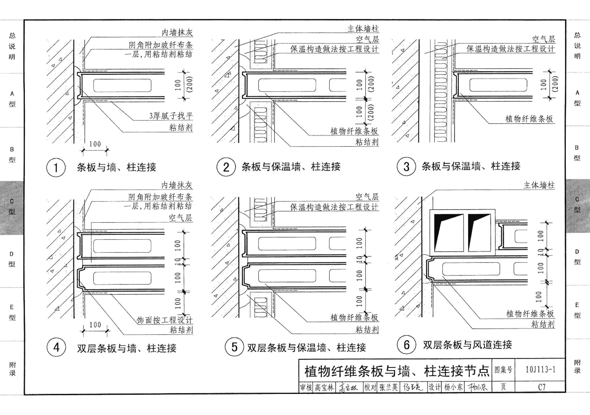 10J113-1--内隔墙－轻质条板（一）