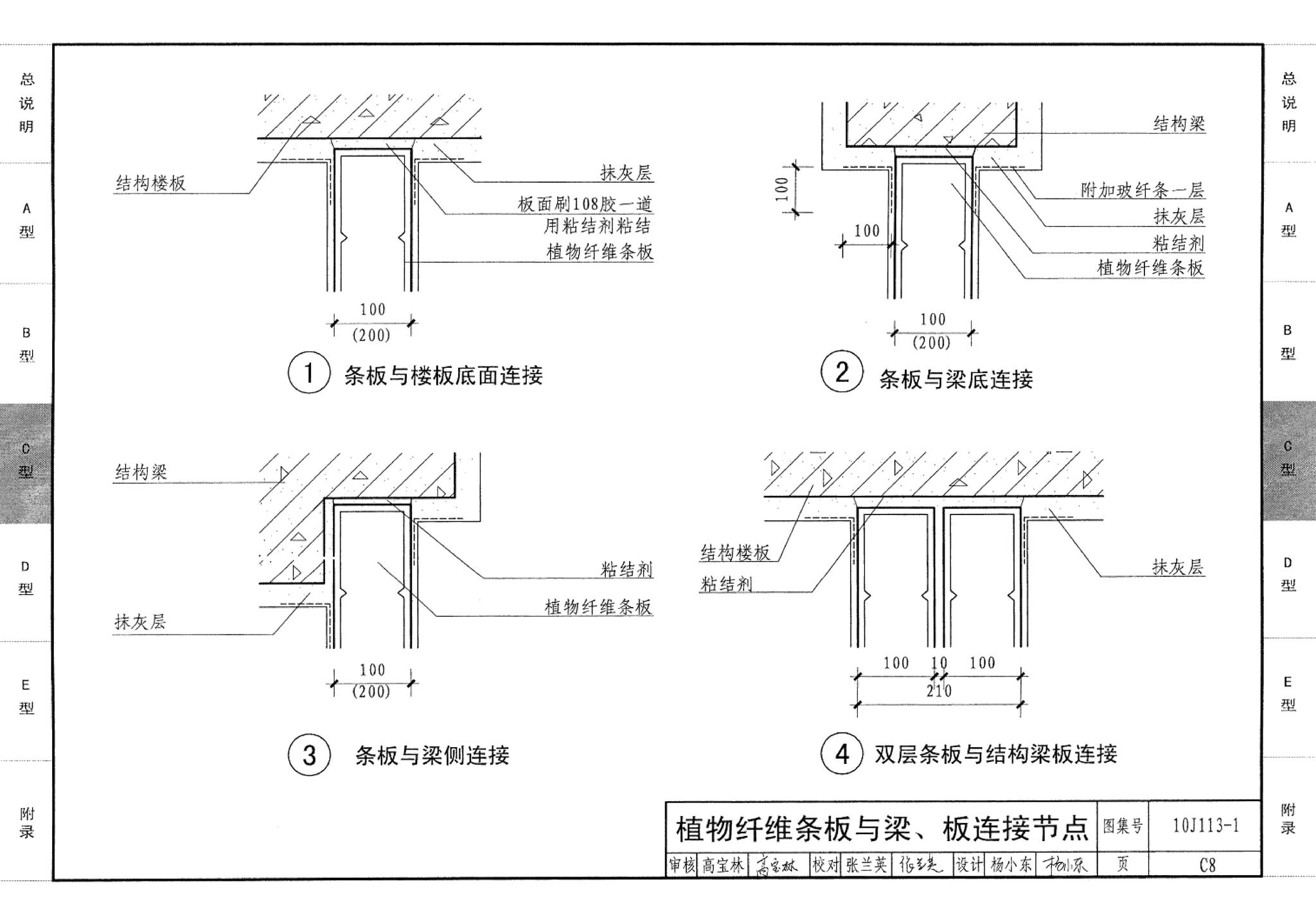 10J113-1--内隔墙－轻质条板（一）