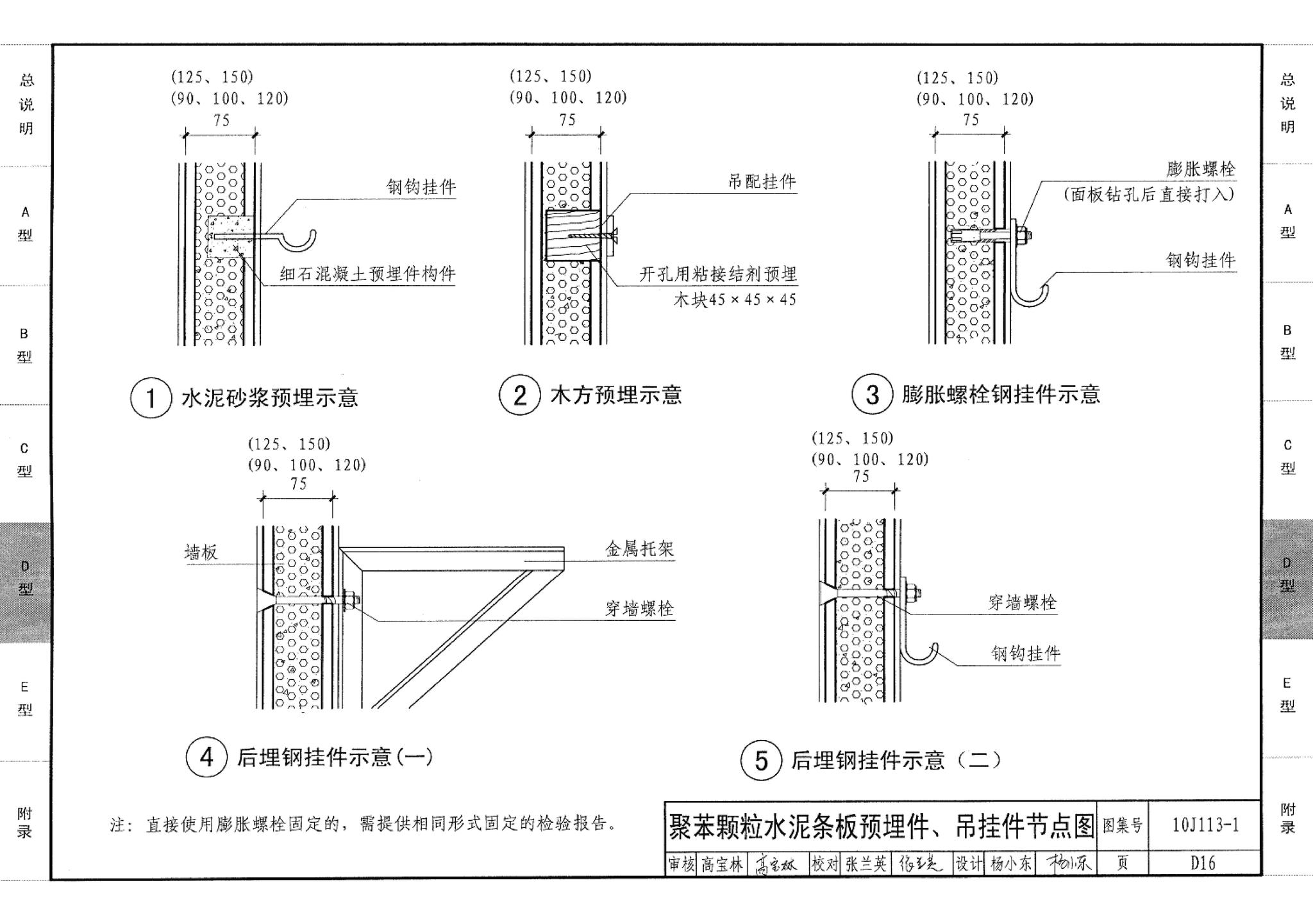 10J113-1--内隔墙－轻质条板（一）