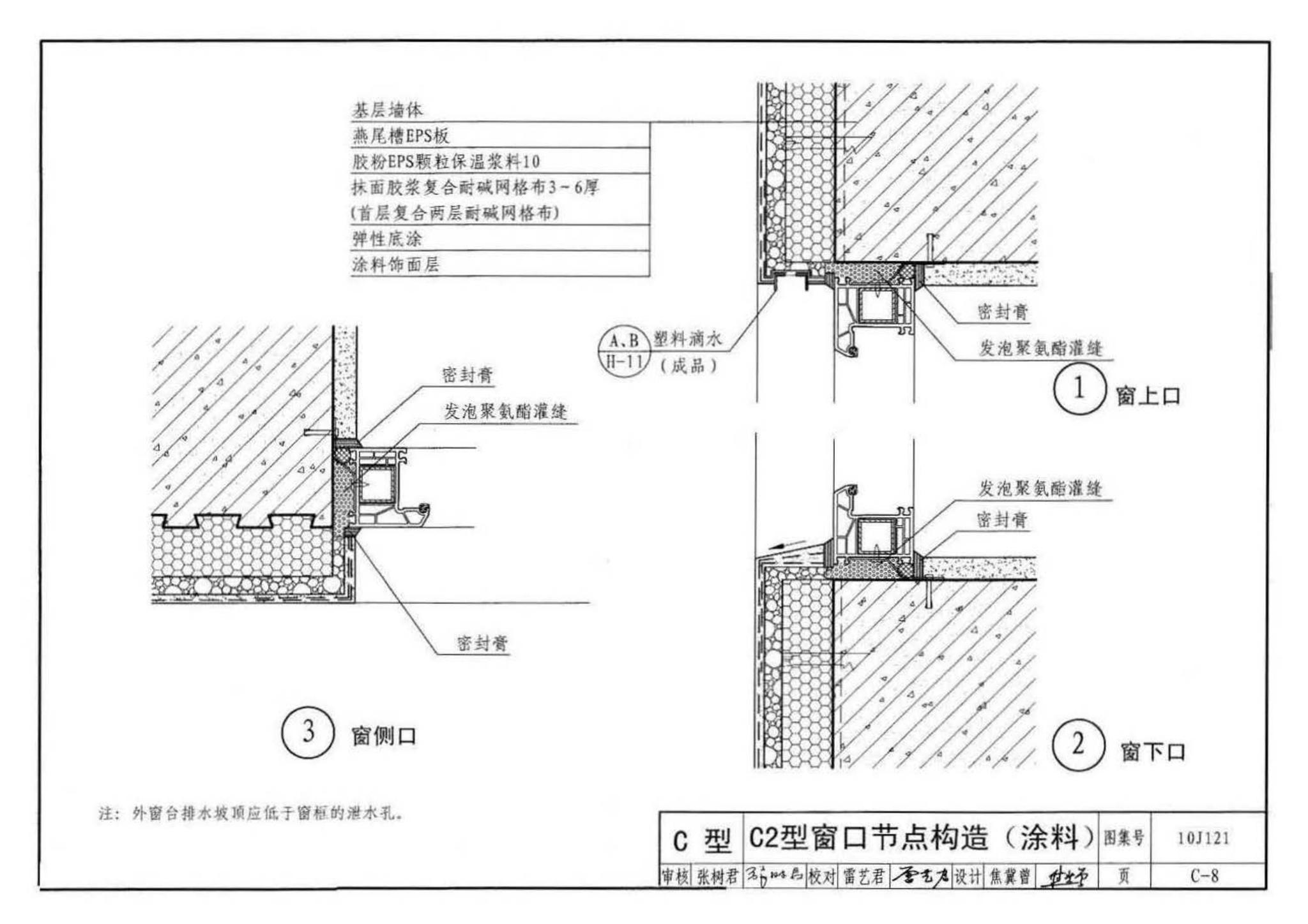 10J121--外墙外保温建筑构造