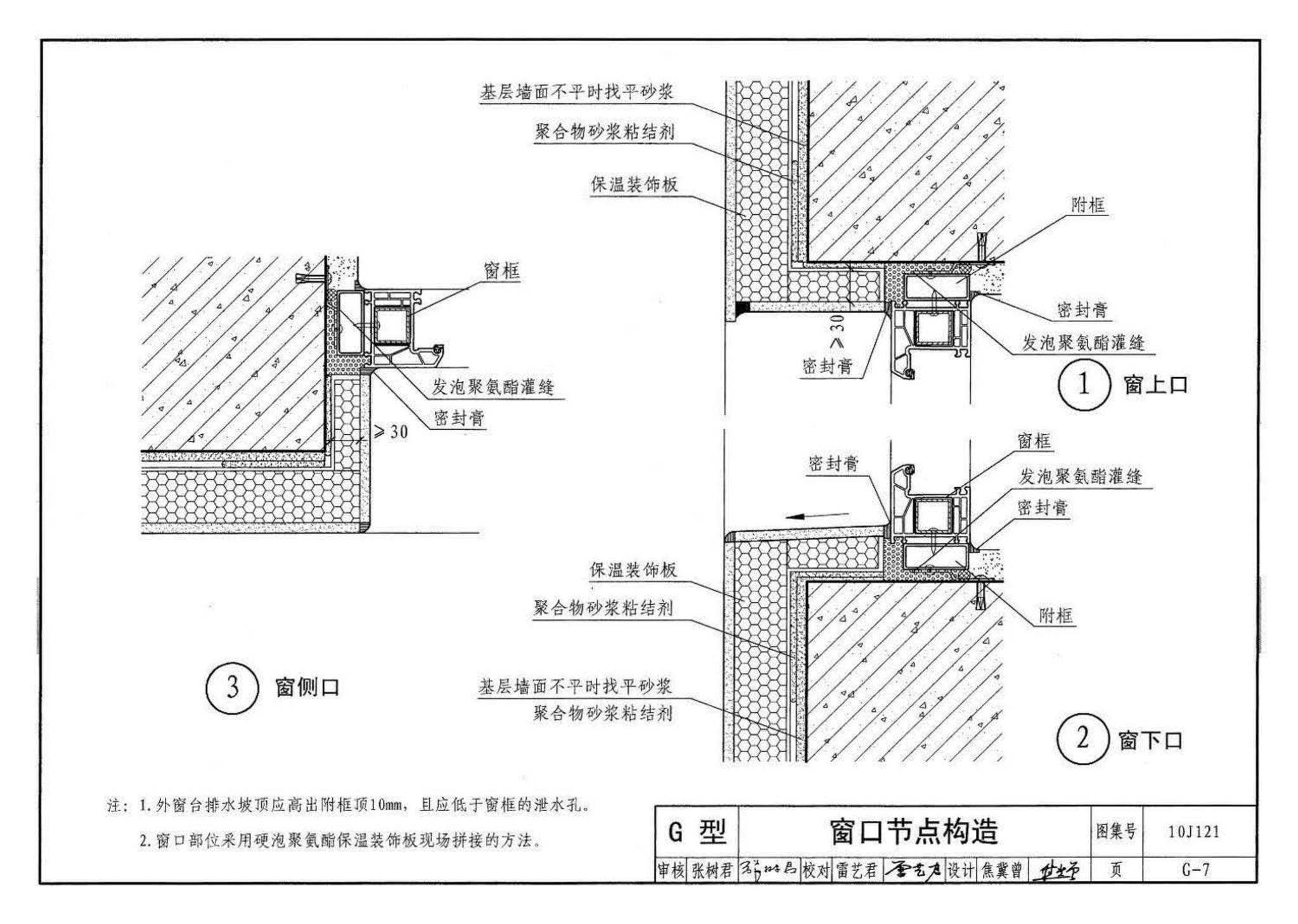 10J121--外墙外保温建筑构造