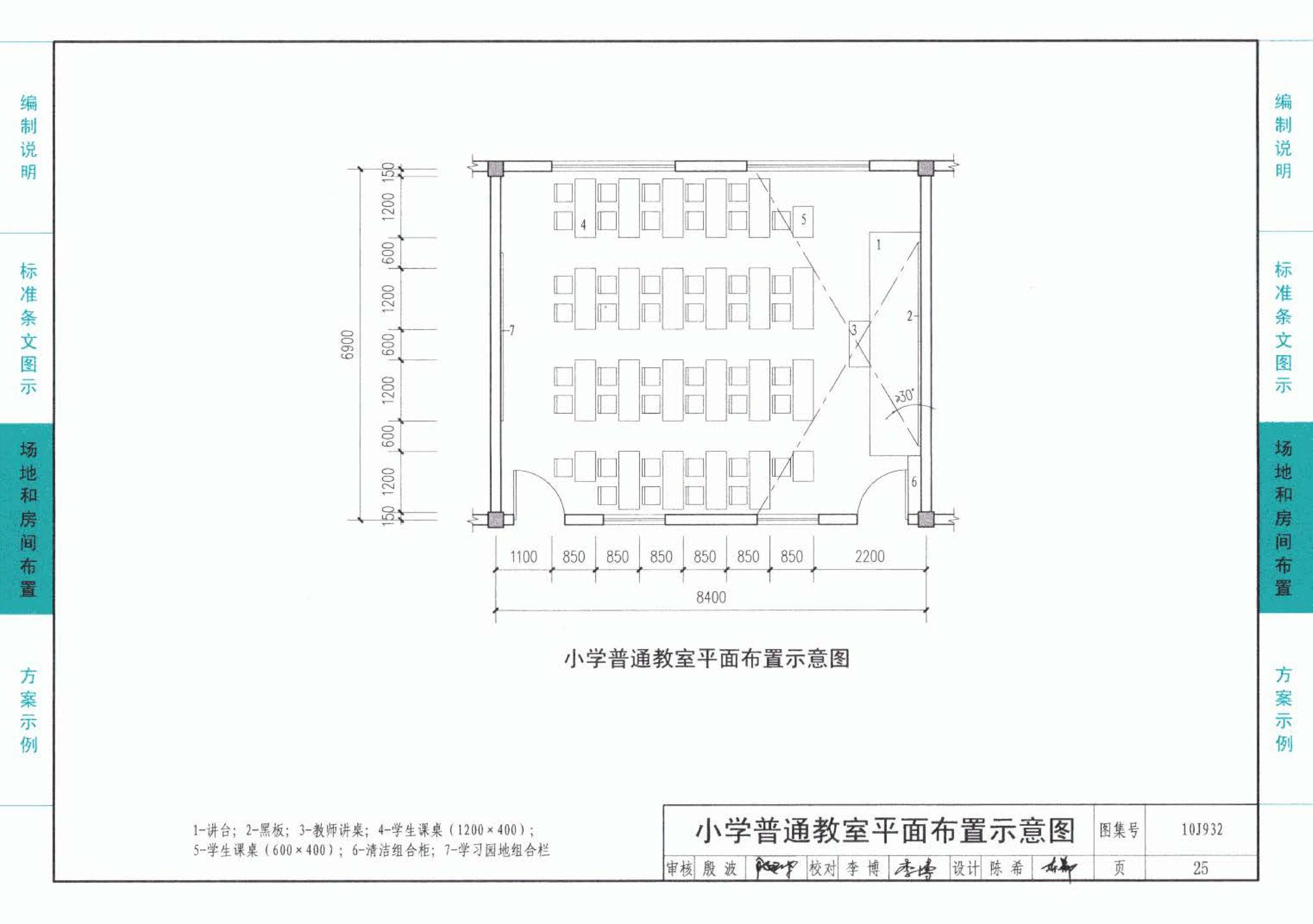 10J932--农村中小学校标准设计样图