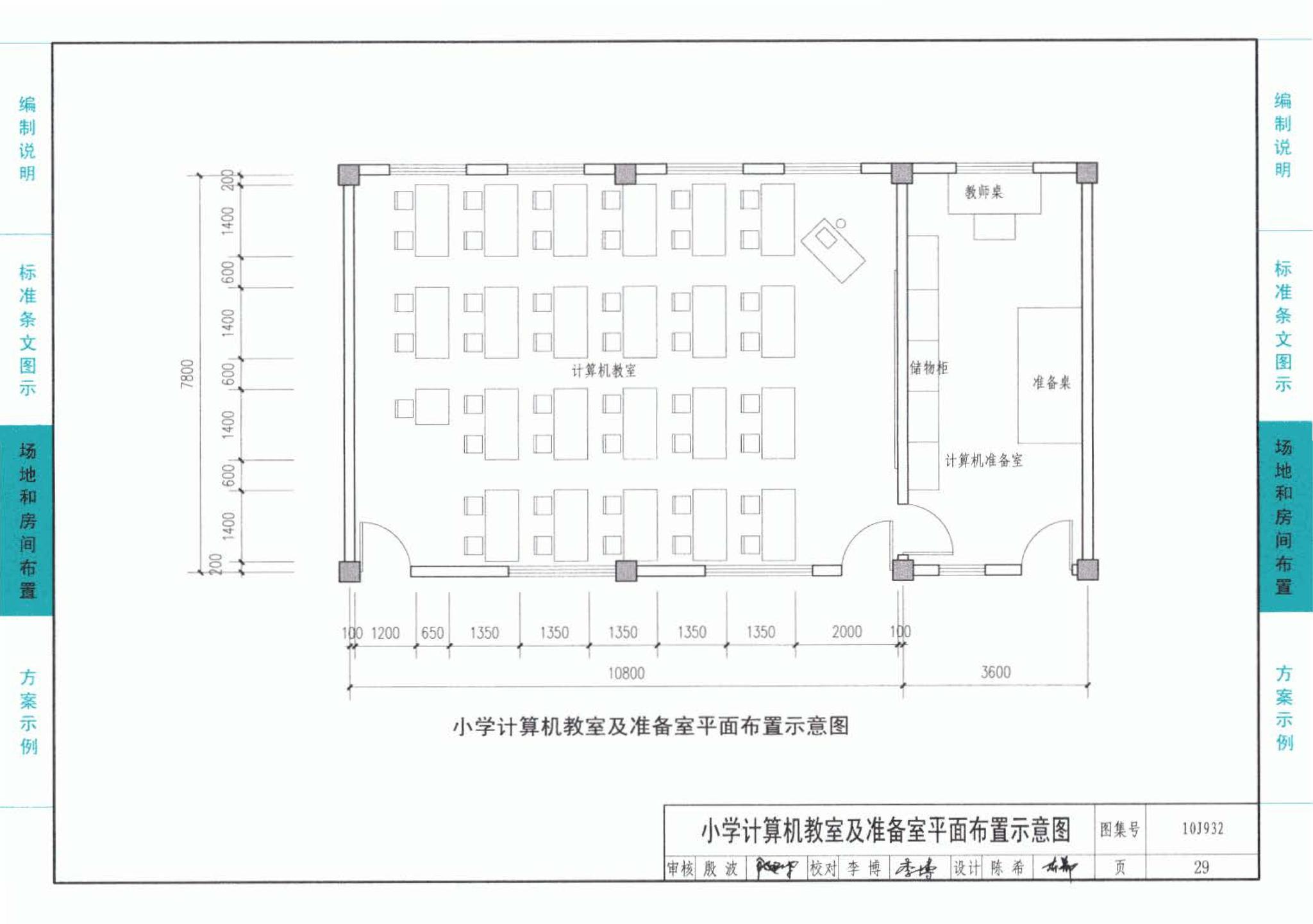 10J932--农村中小学校标准设计样图