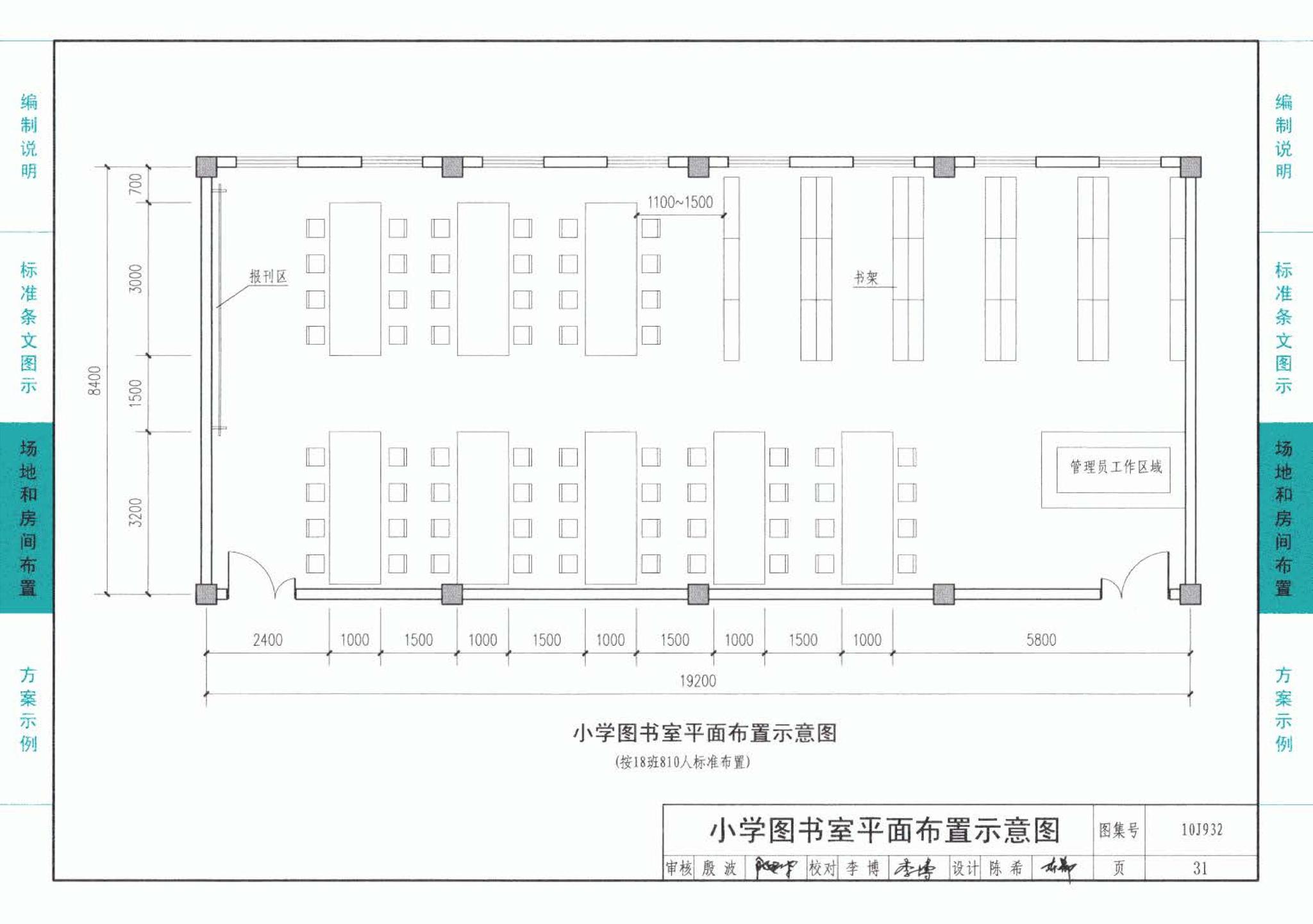 10J932--农村中小学校标准设计样图