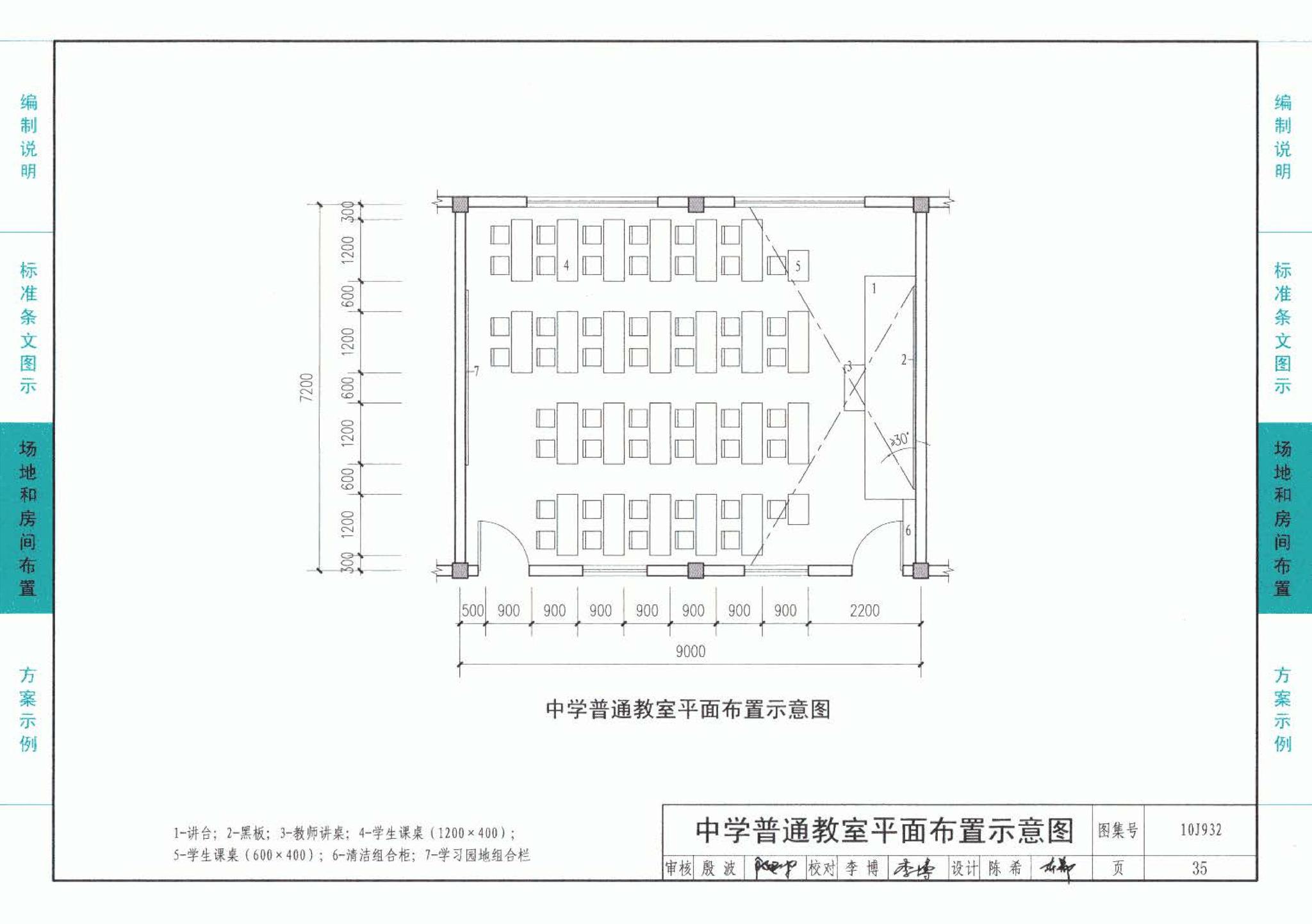 10J932--农村中小学校标准设计样图