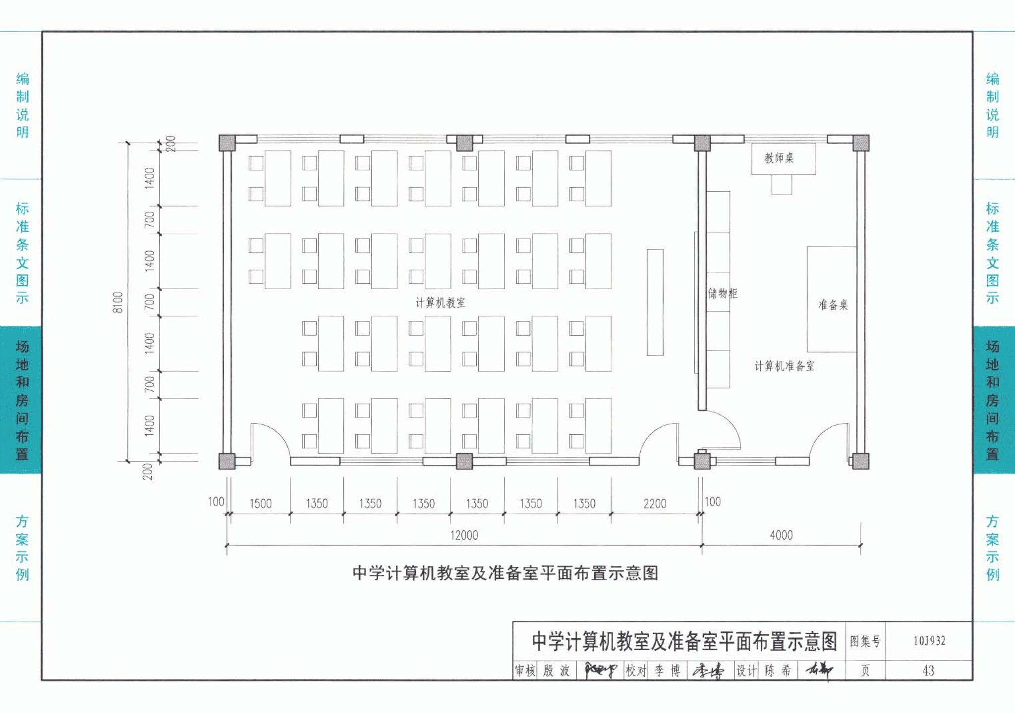 10J932--农村中小学校标准设计样图