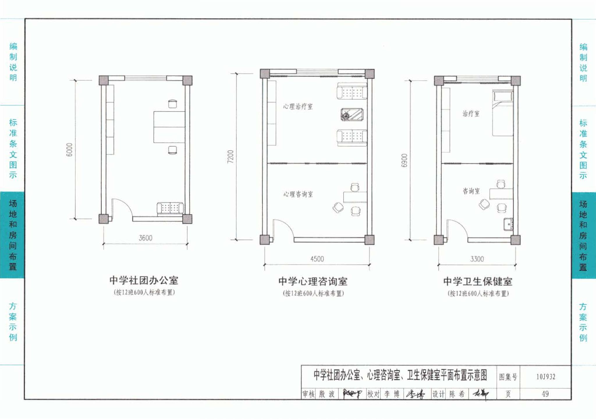 10J932--农村中小学校标准设计样图