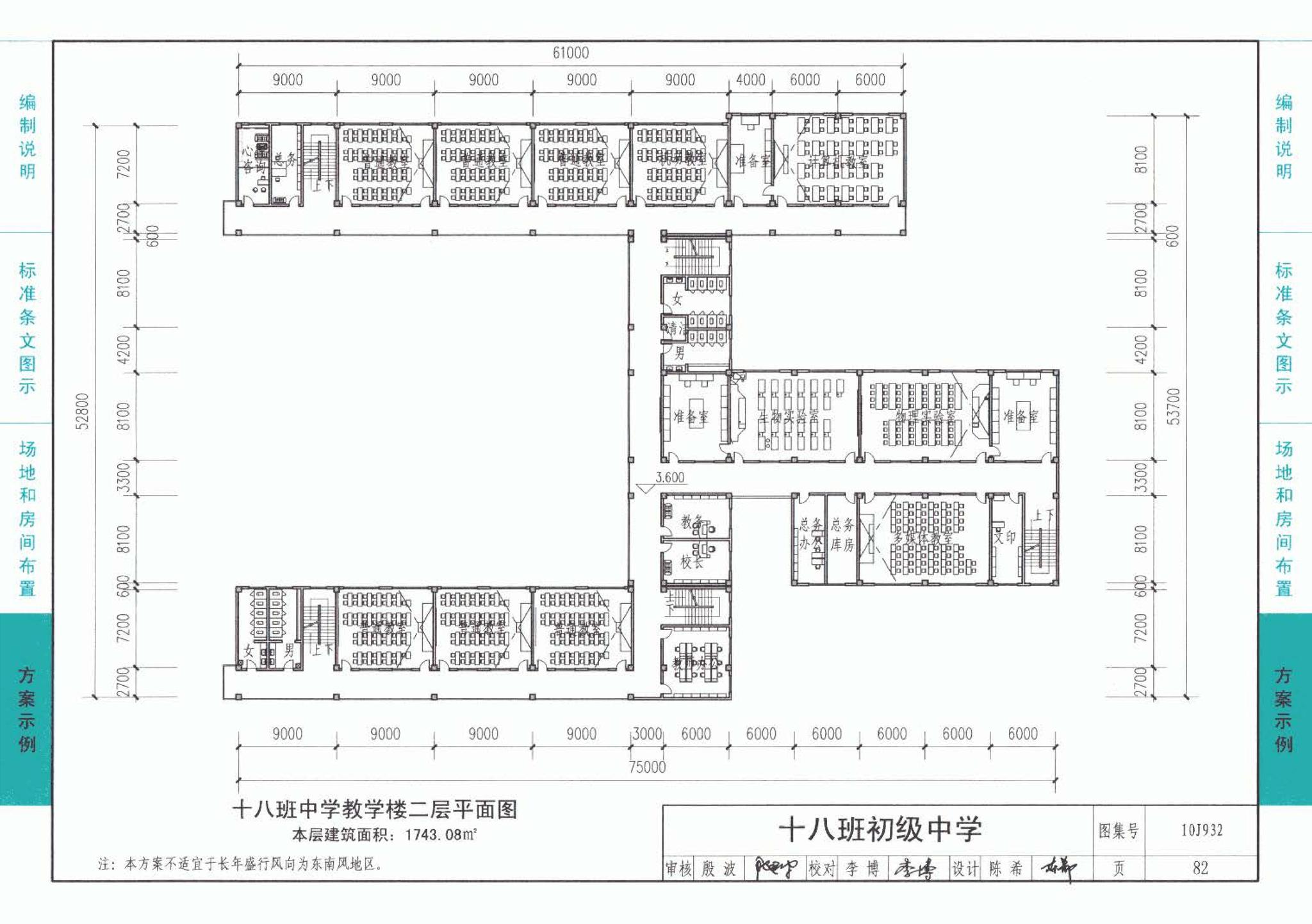 10J932--农村中小学校标准设计样图