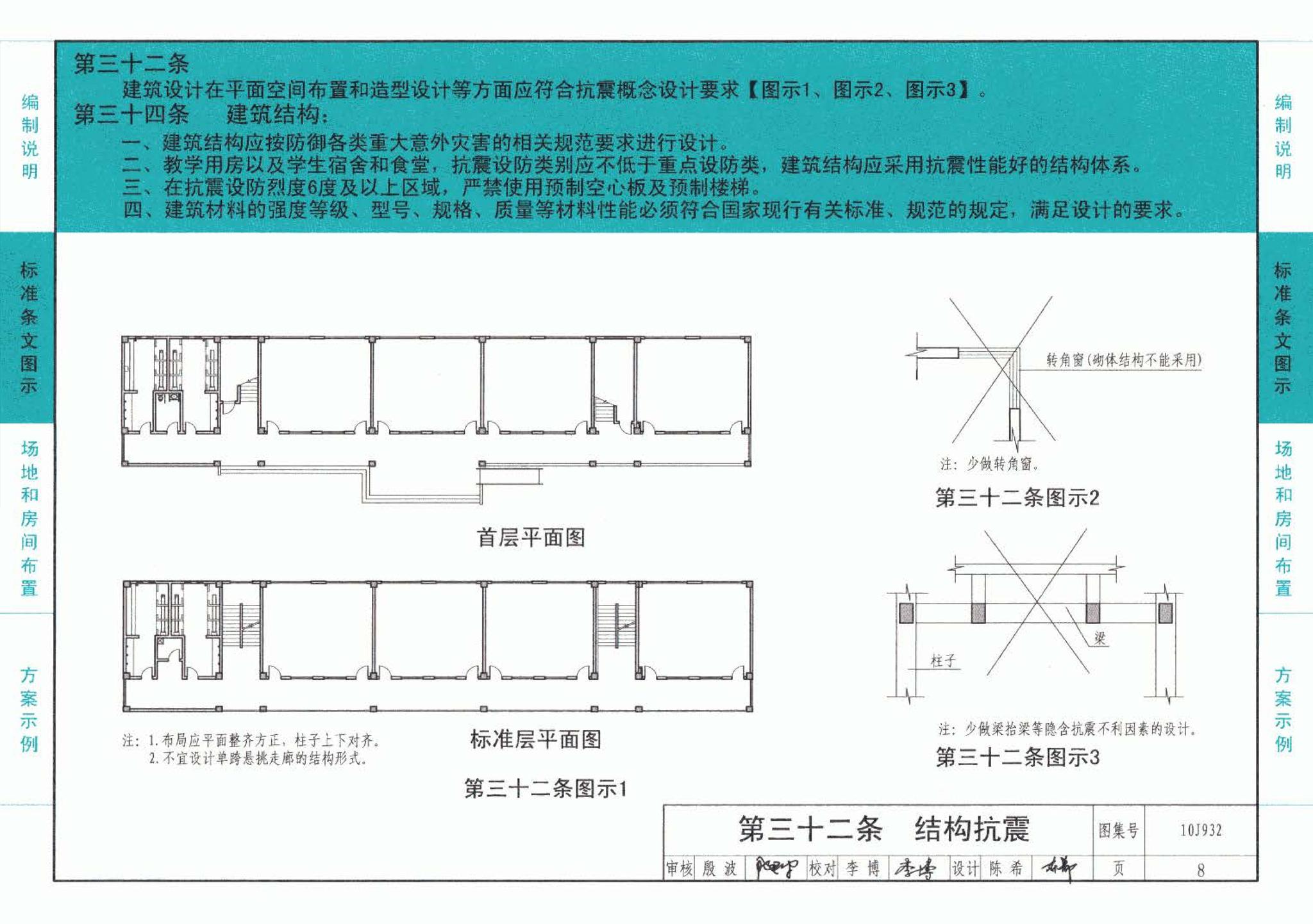 10J932--农村中小学校标准设计样图