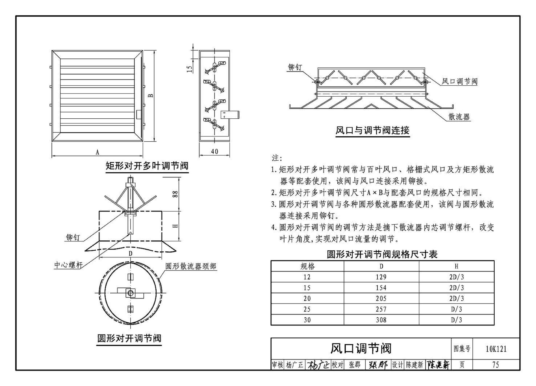 10K121--风口选用与安装