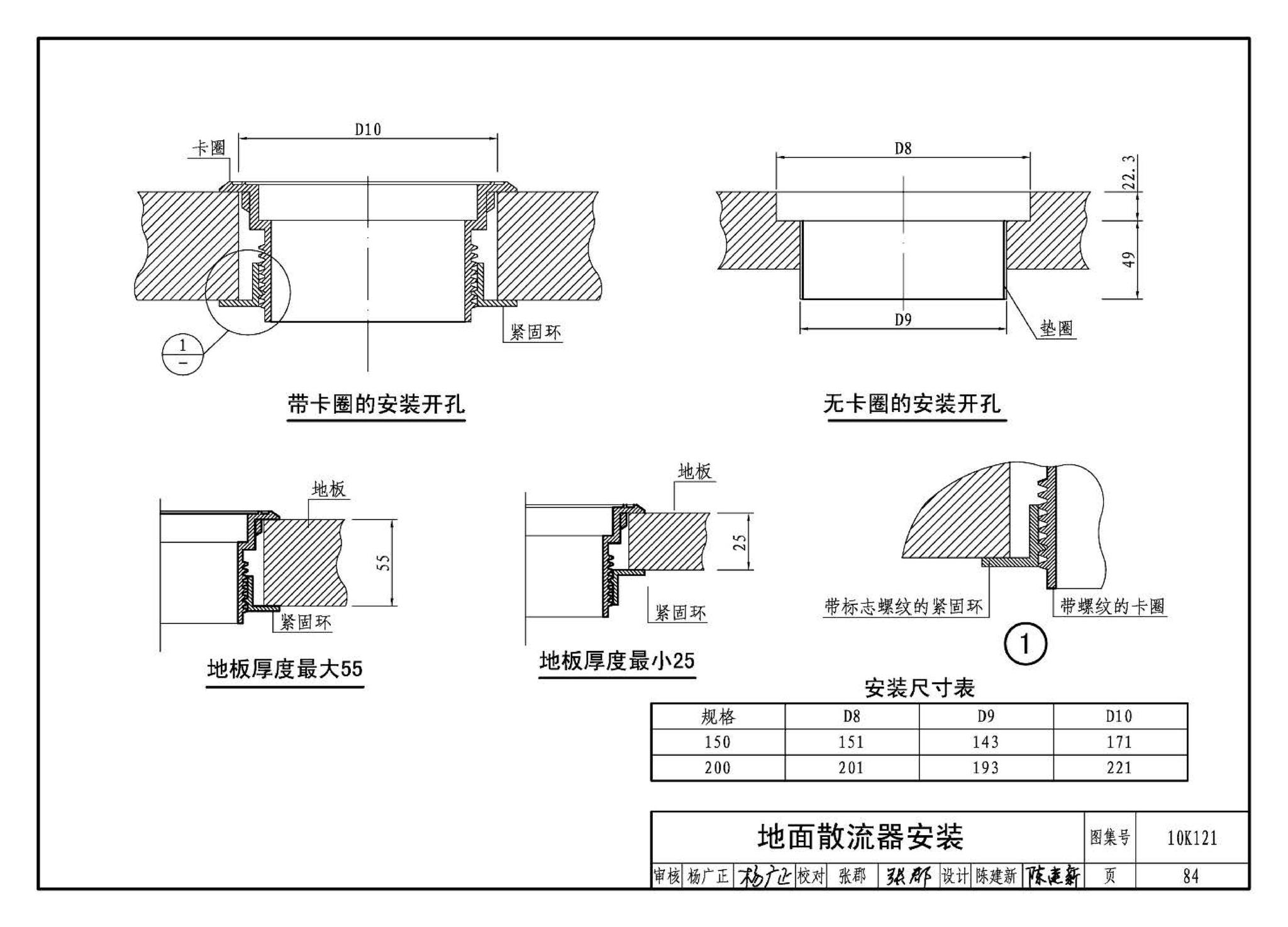 10K121--风口选用与安装