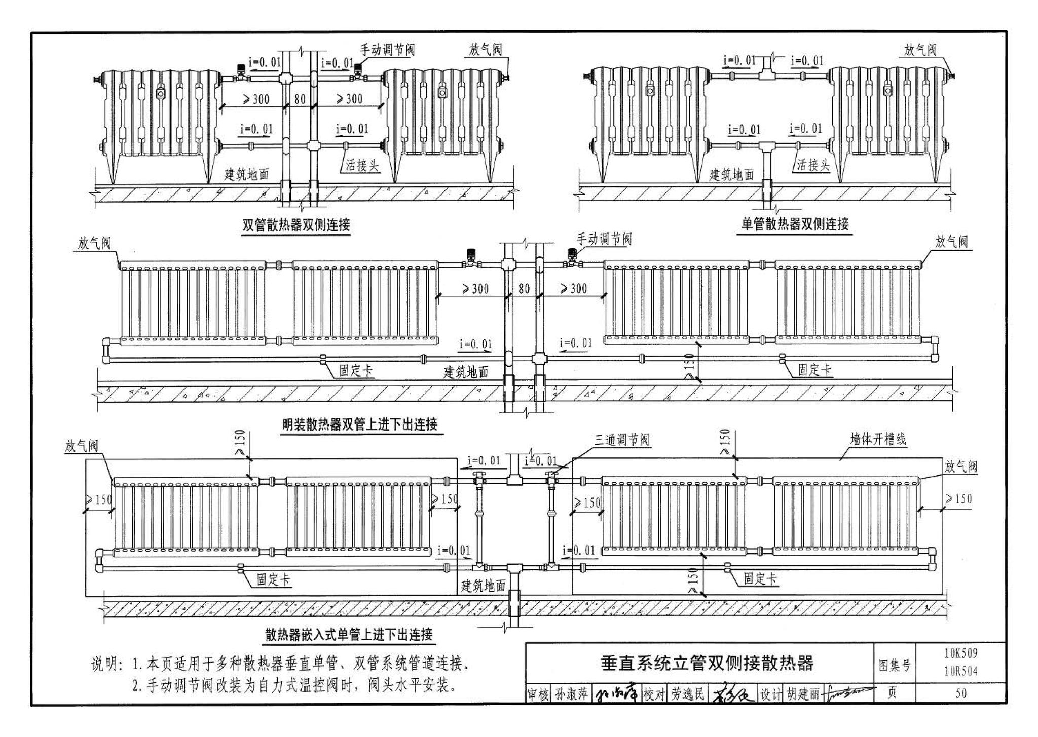 10K509 10R504--暖通动力施工安装图集（一）（水系统）