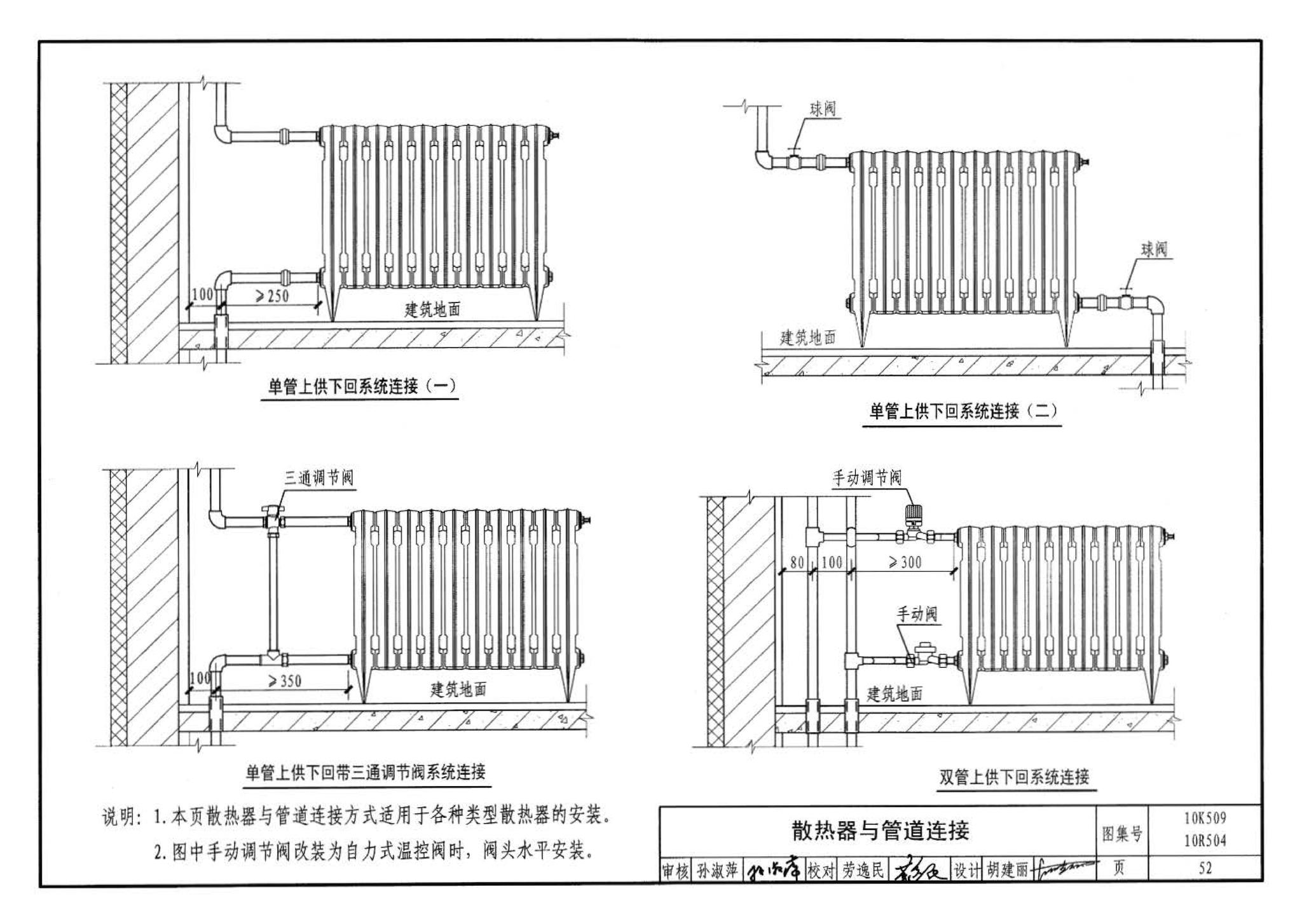 10K509 10R504--暖通动力施工安装图集（一）（水系统）