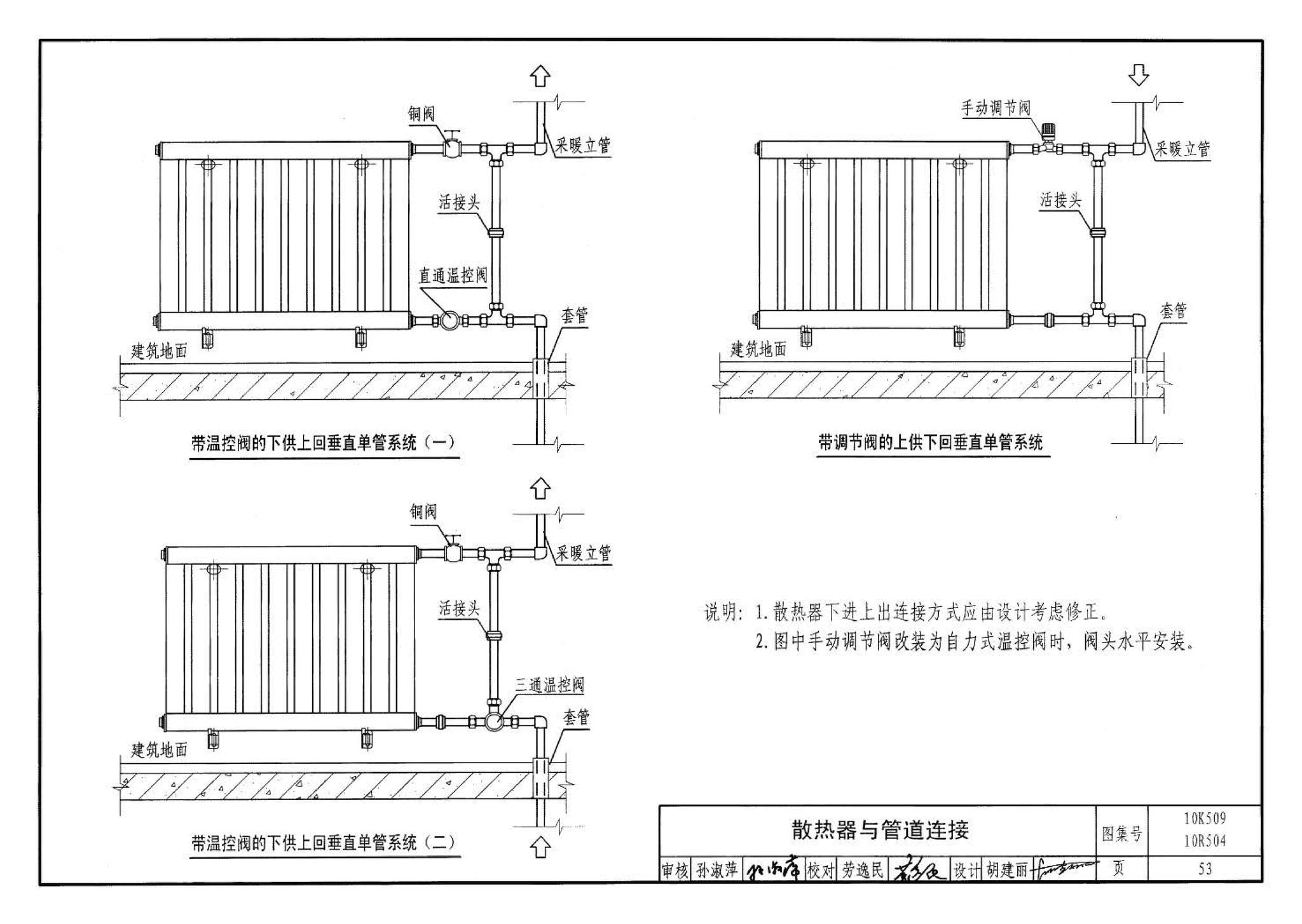 10K509 10R504--暖通动力施工安装图集（一）（水系统）