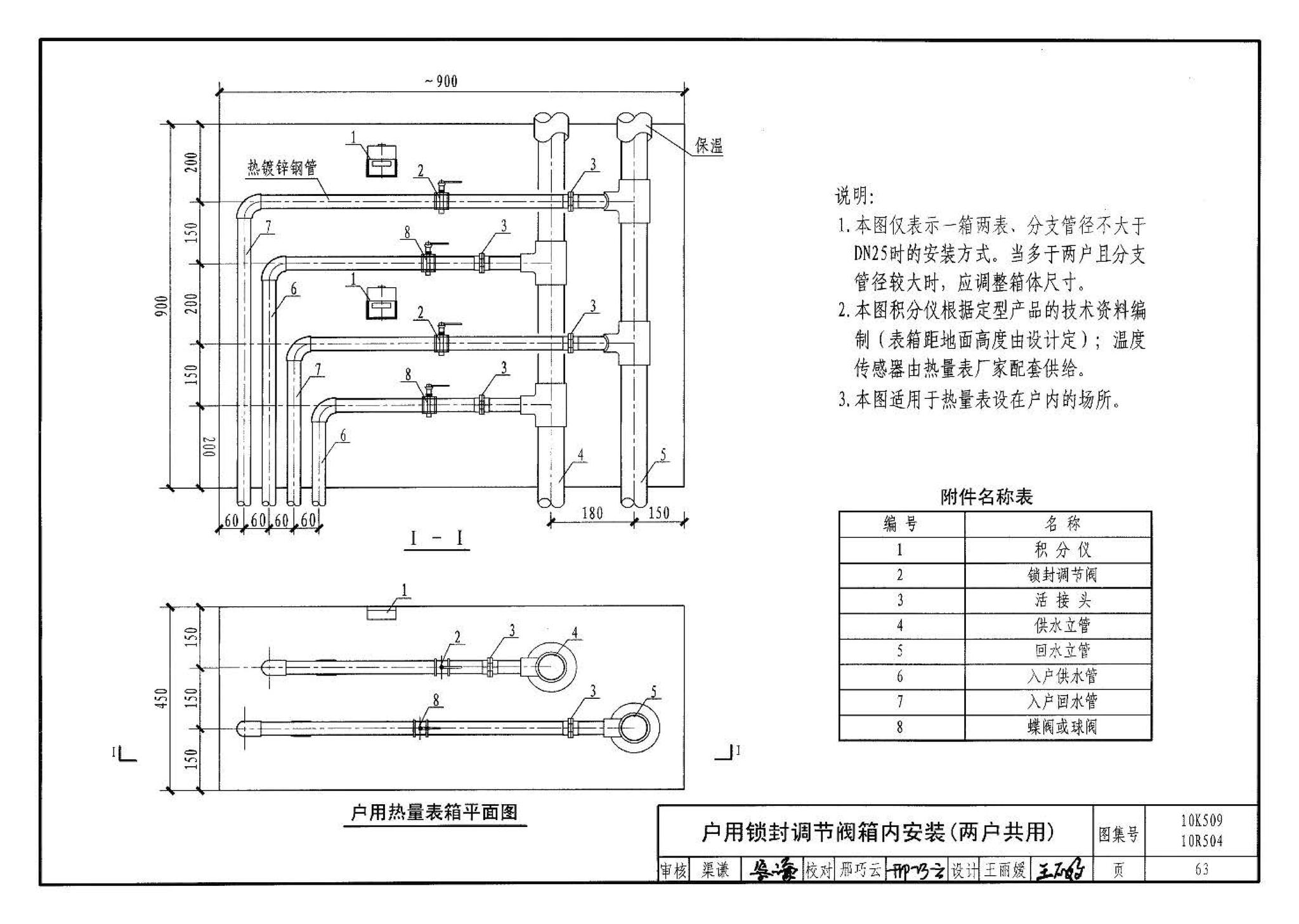 10K509 10R504--暖通动力施工安装图集（一）（水系统）