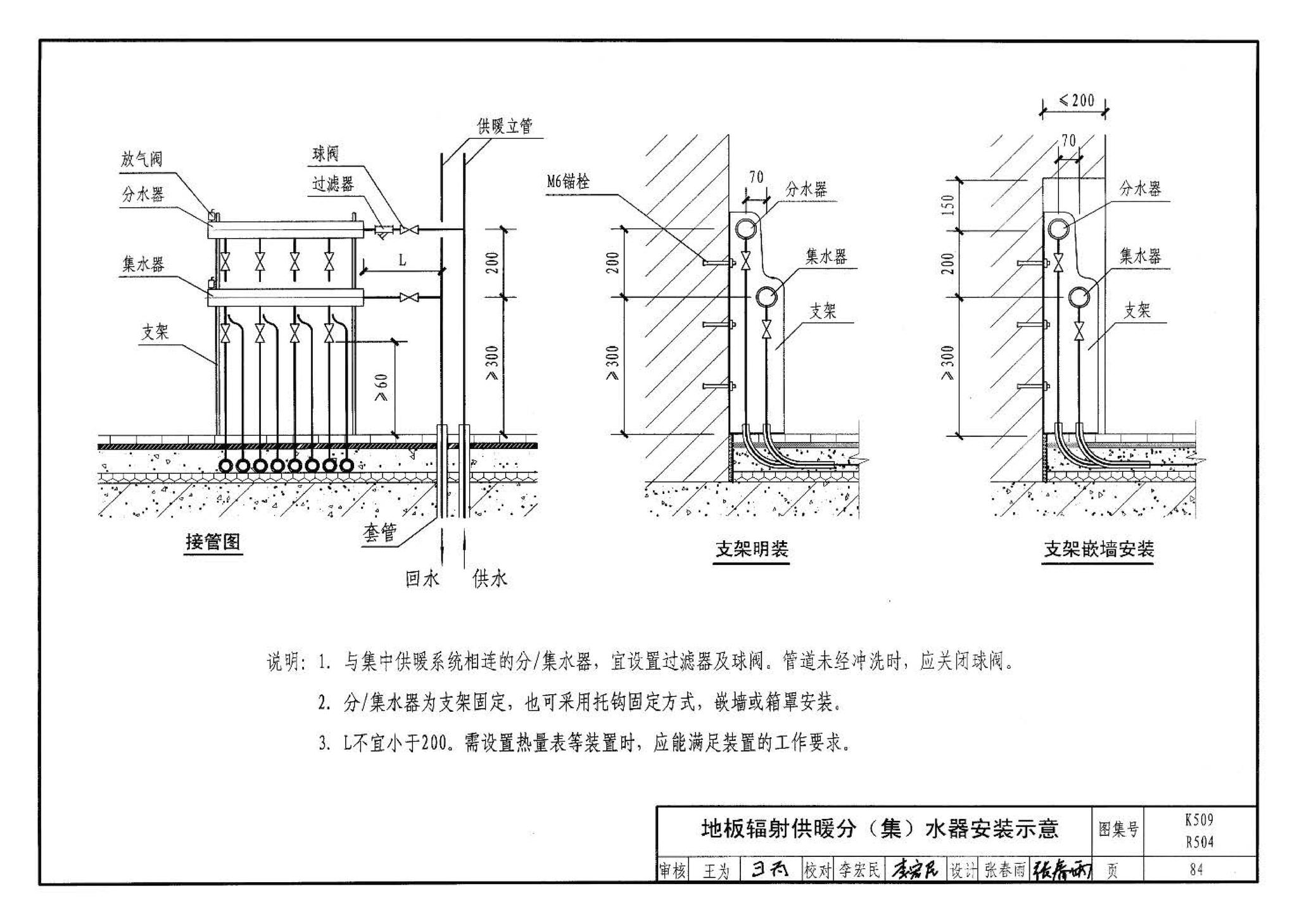 10K509 10R504--暖通动力施工安装图集（一）（水系统）