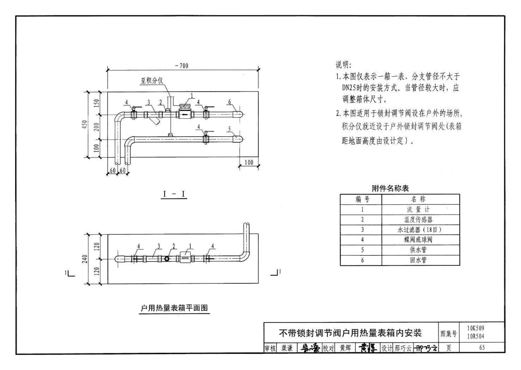 10R504 10K509--暖通动力施工安装图集（一）（水系统）