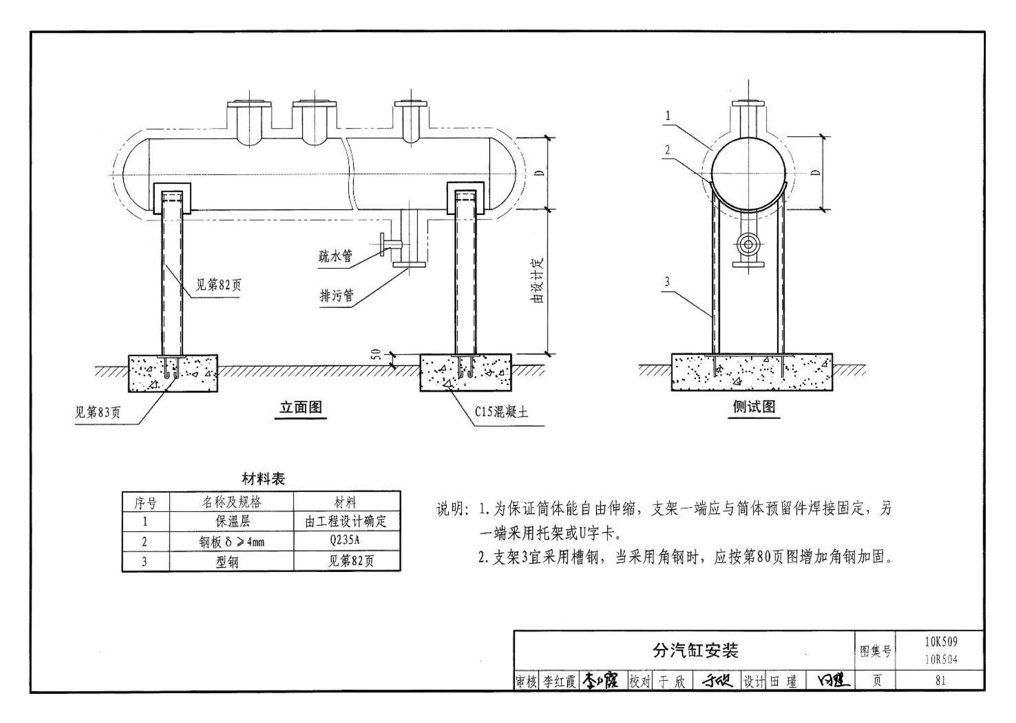 10R504 10K509--暖通动力施工安装图集（一）（水系统）