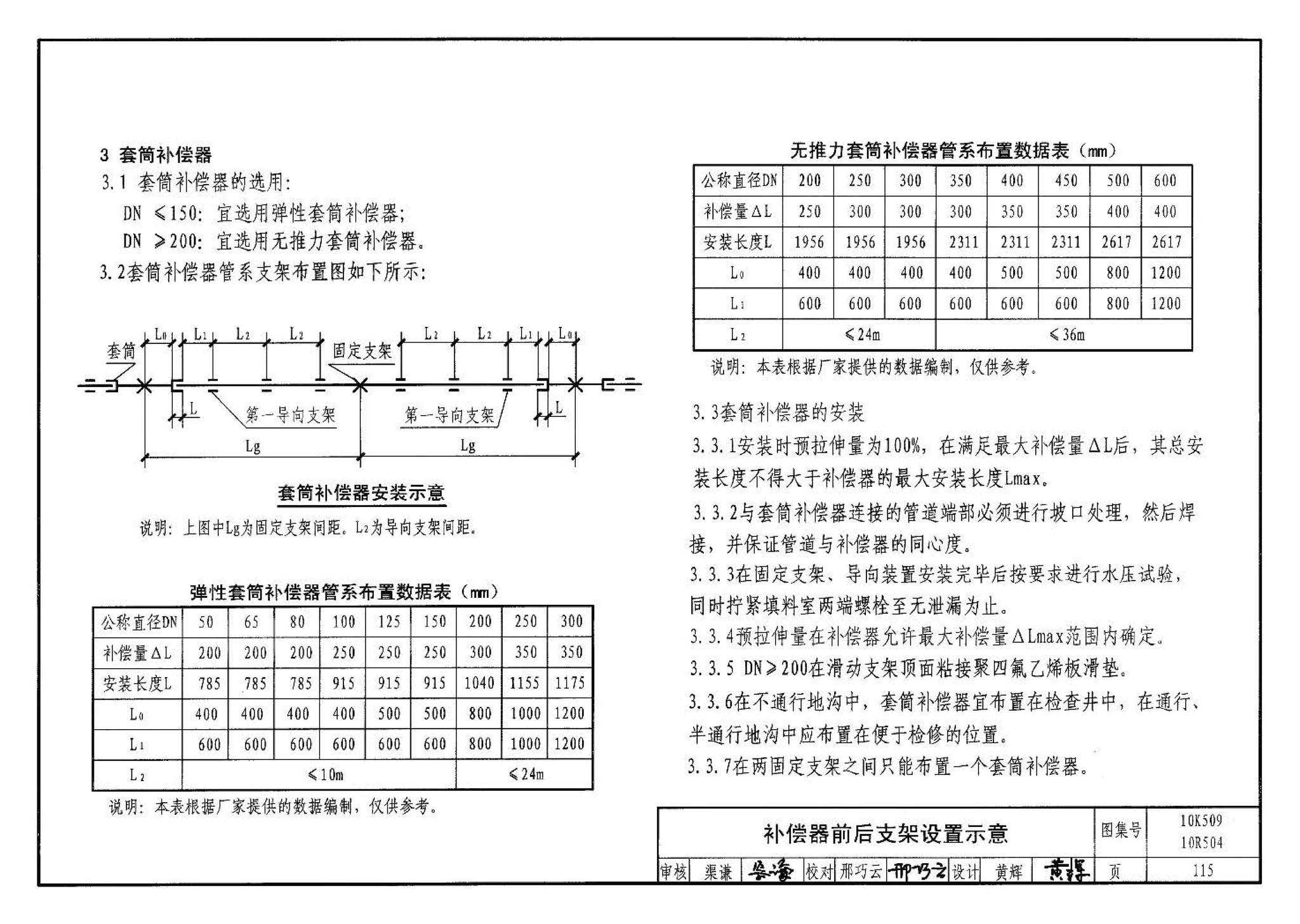 10R504 10K509--暖通动力施工安装图集（一）（水系统）