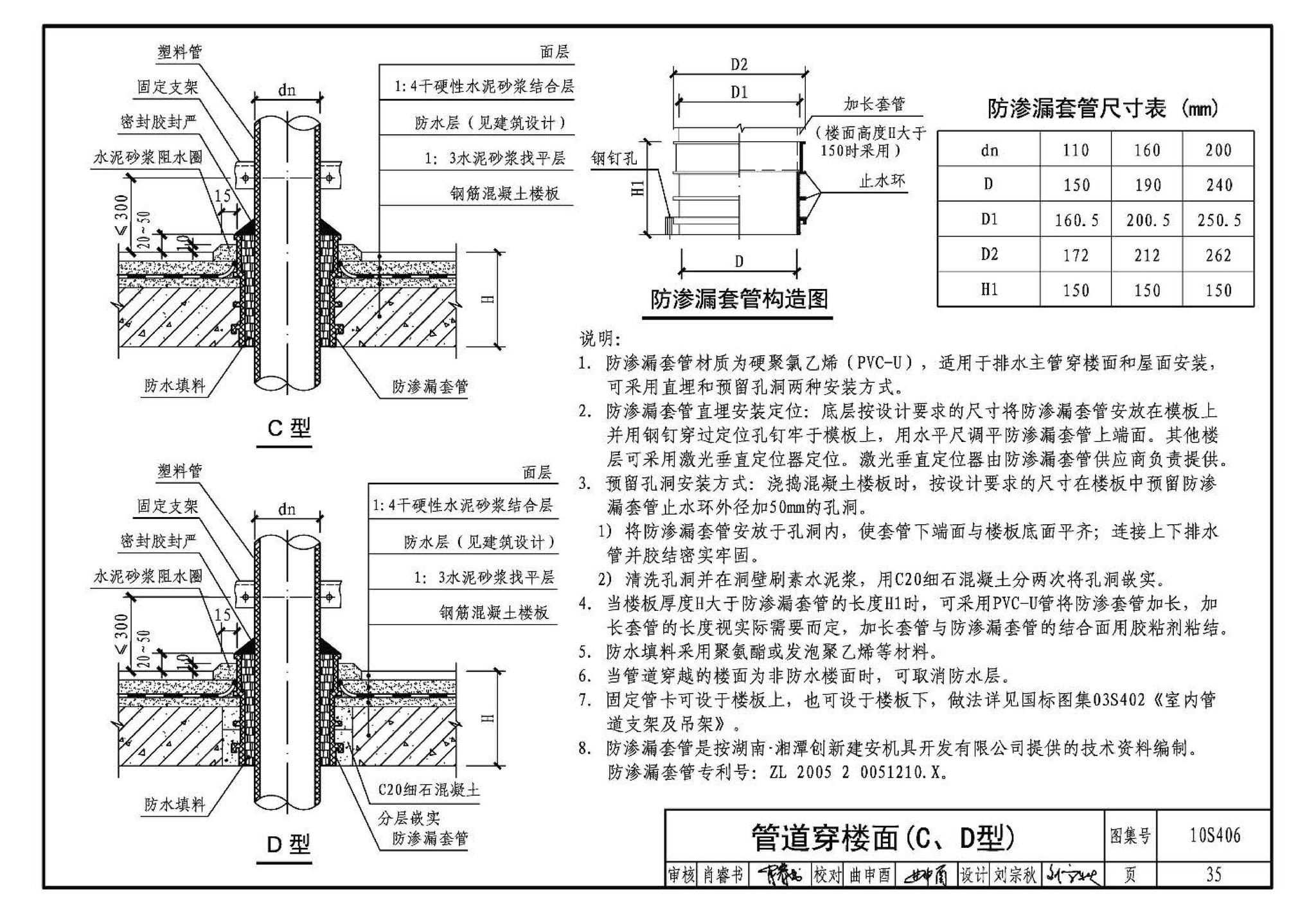 10S406--建筑排水塑料管道安装