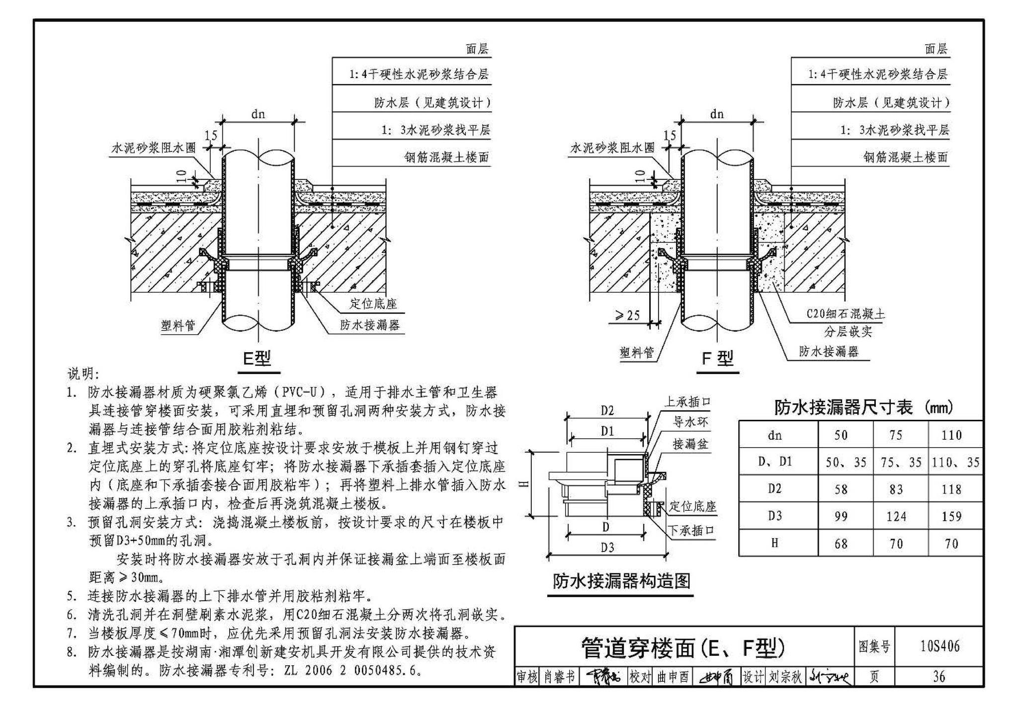 10S406--建筑排水塑料管道安装