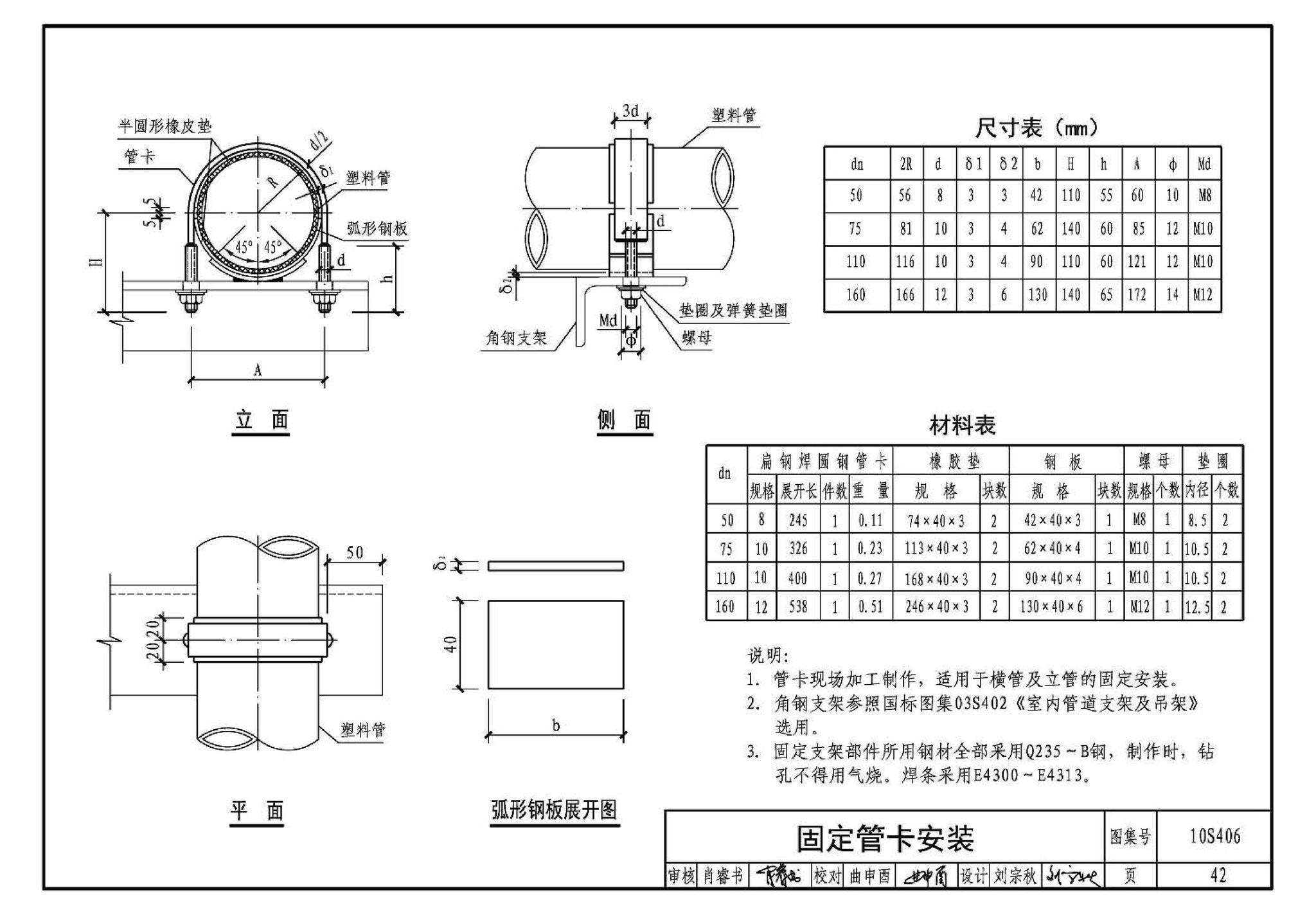 10S406--建筑排水塑料管道安装