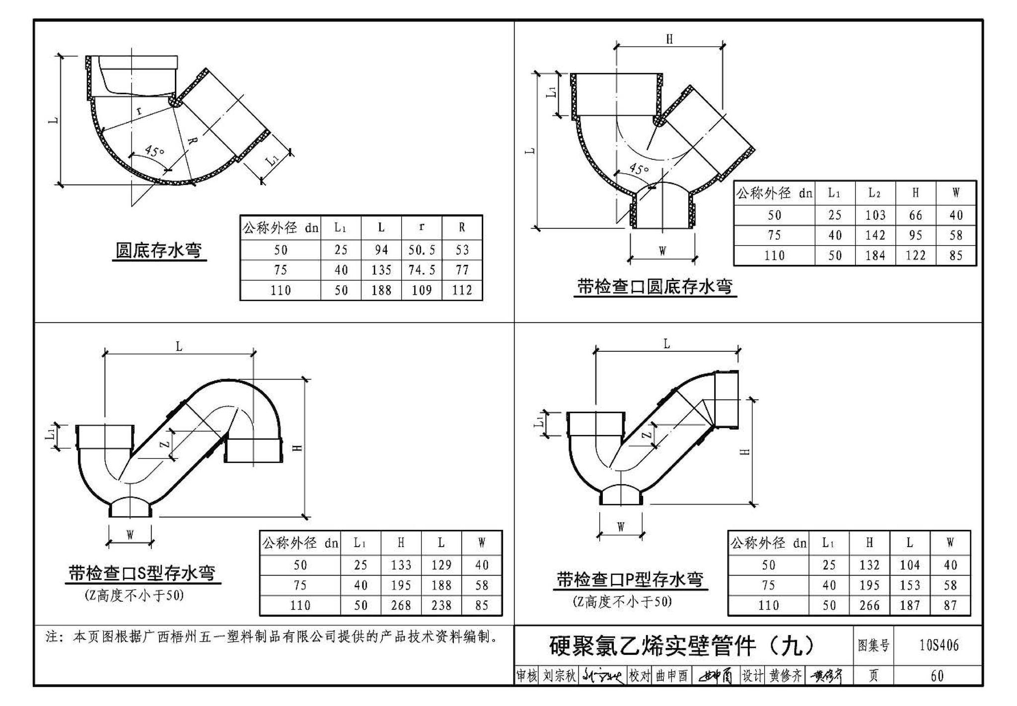 10S406--建筑排水塑料管道安装