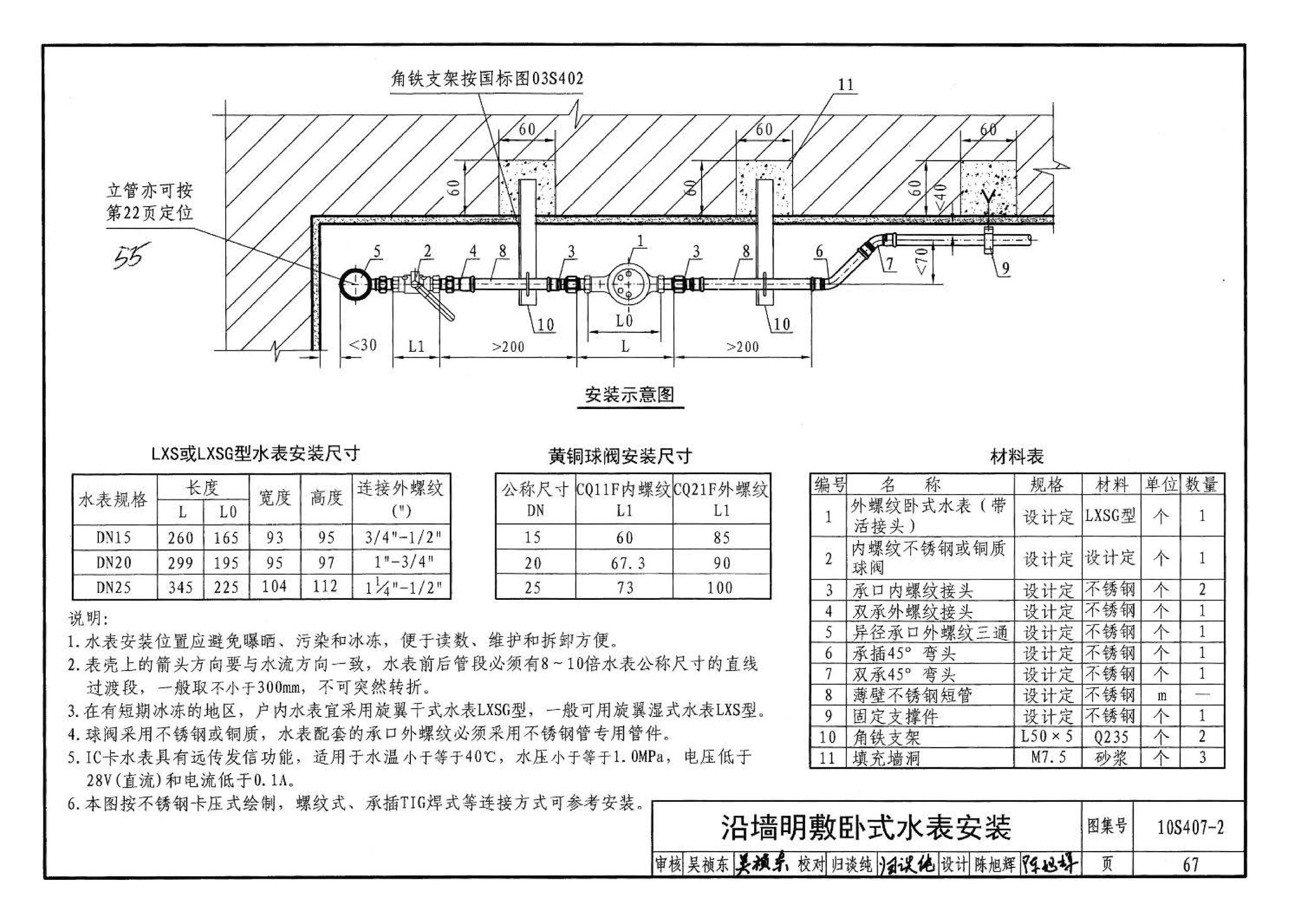 10S407-2--建筑给水薄壁不锈钢管道安装