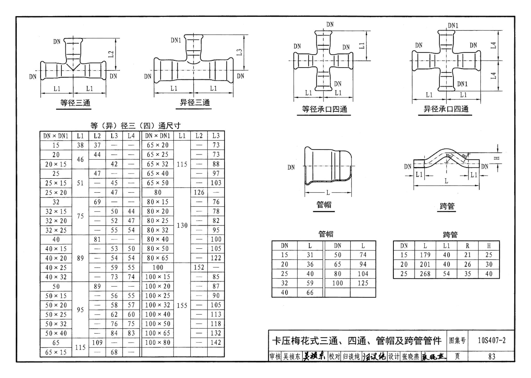 10S407-2--建筑给水薄壁不锈钢管道安装