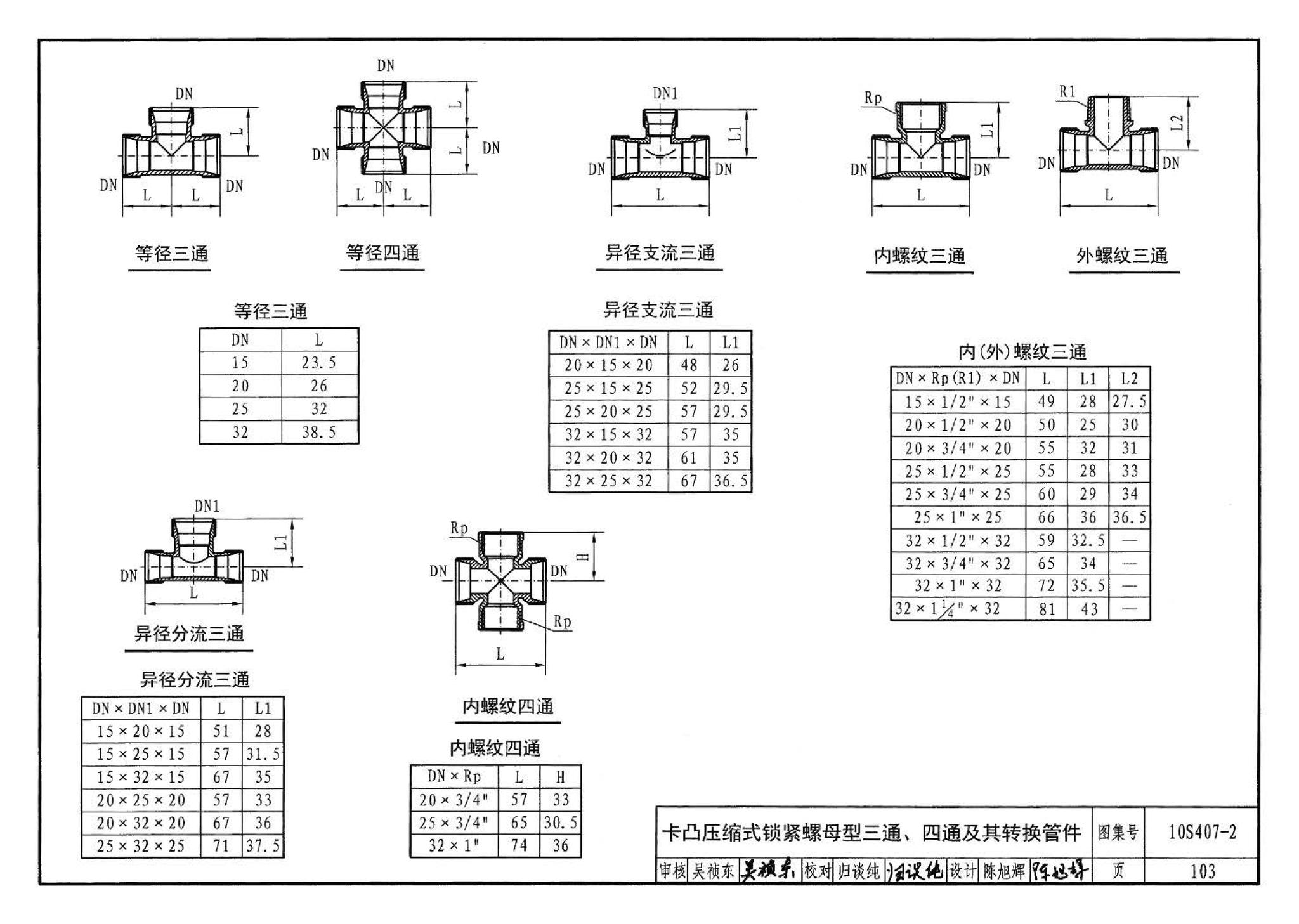 10S407-2--建筑给水薄壁不锈钢管道安装