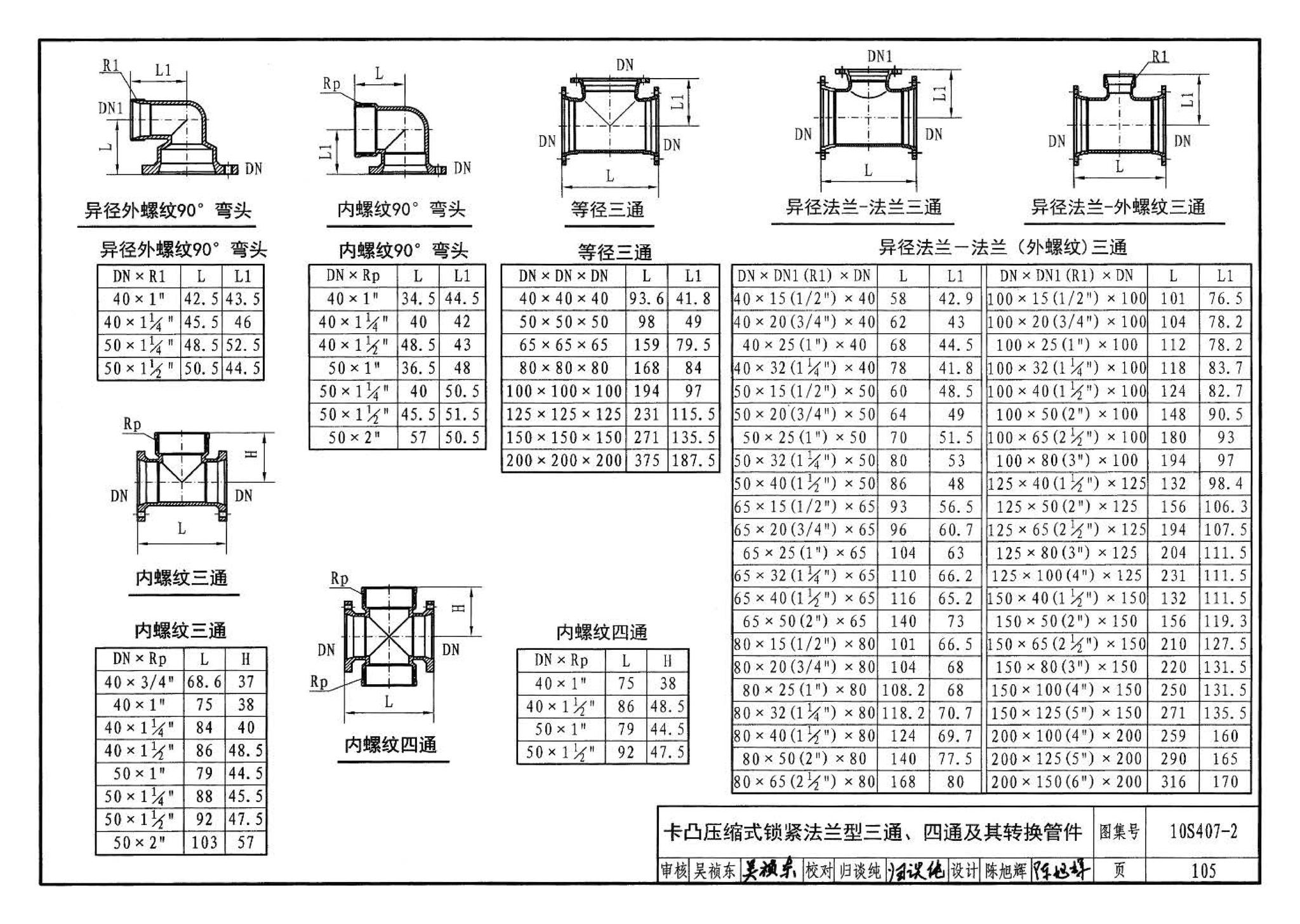 10S407-2--建筑给水薄壁不锈钢管道安装