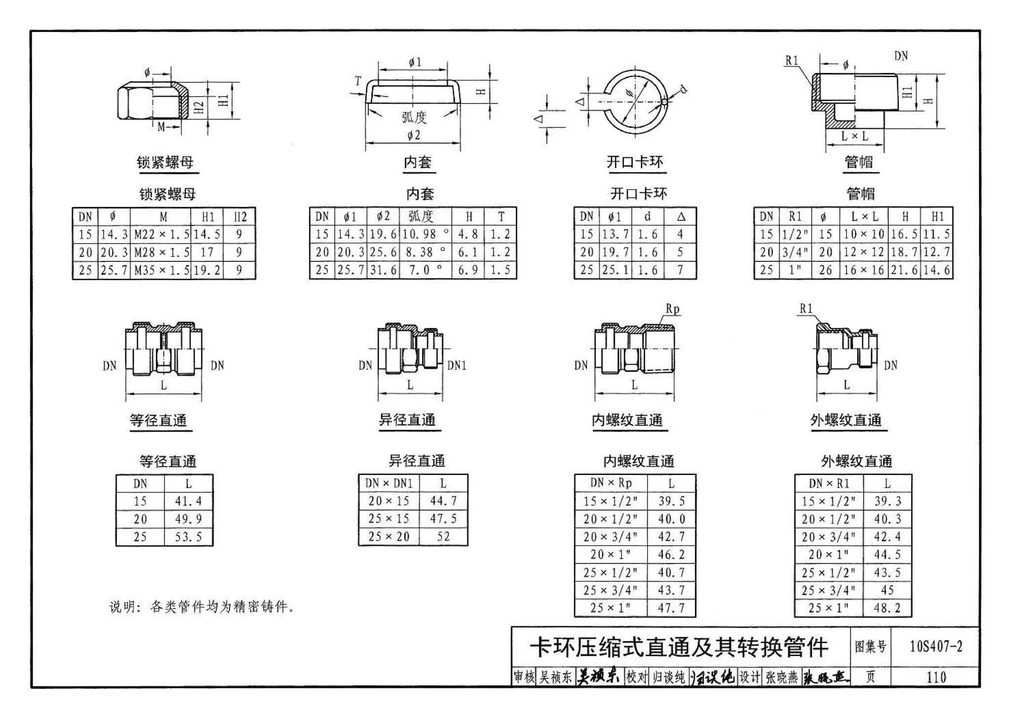 10S407-2--建筑给水薄壁不锈钢管道安装