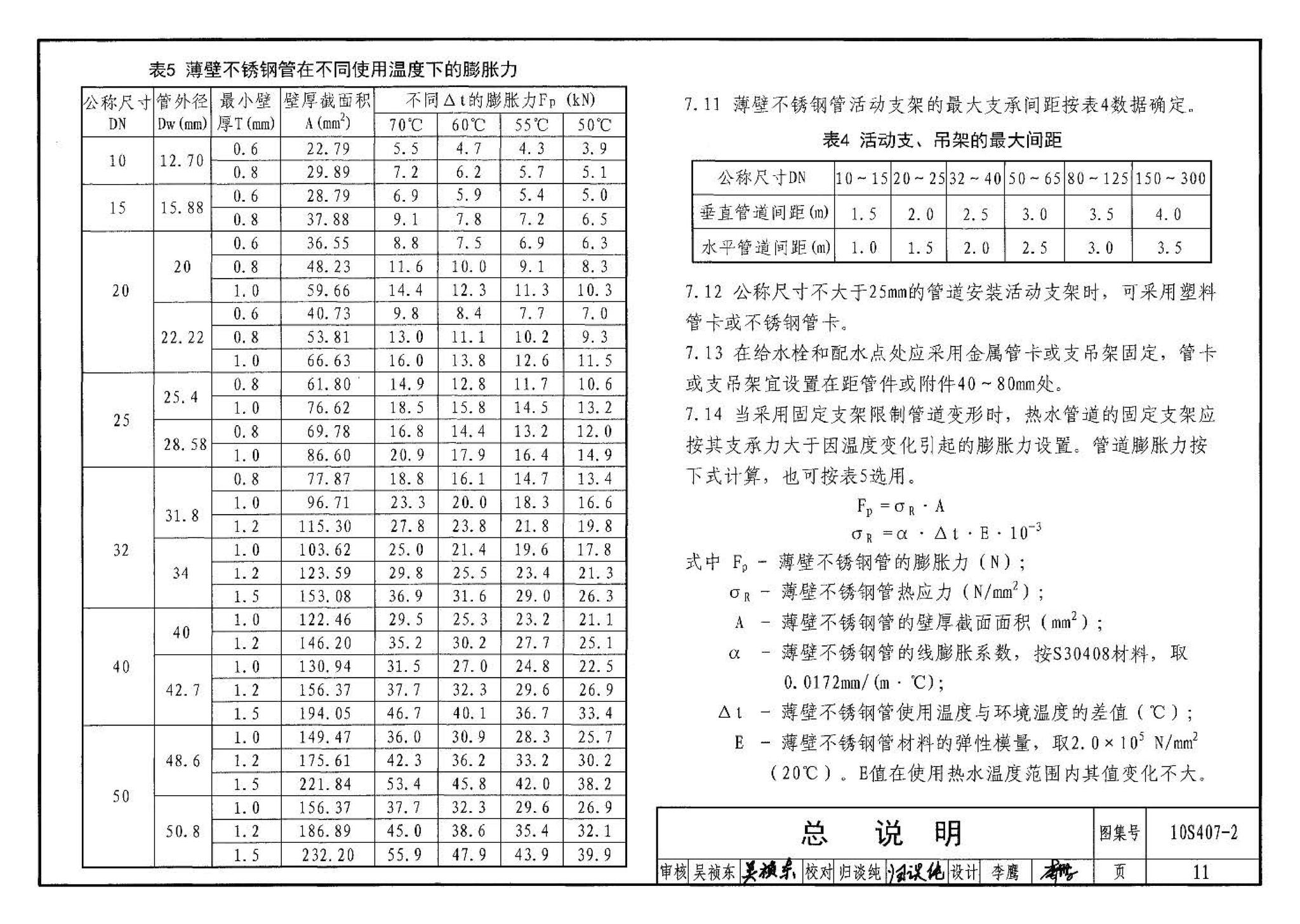 10S407-2--建筑给水薄壁不锈钢管道安装