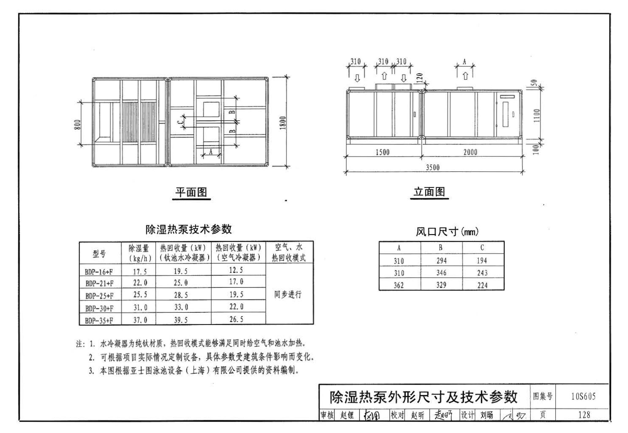 10S605--游泳池设计及附件安装