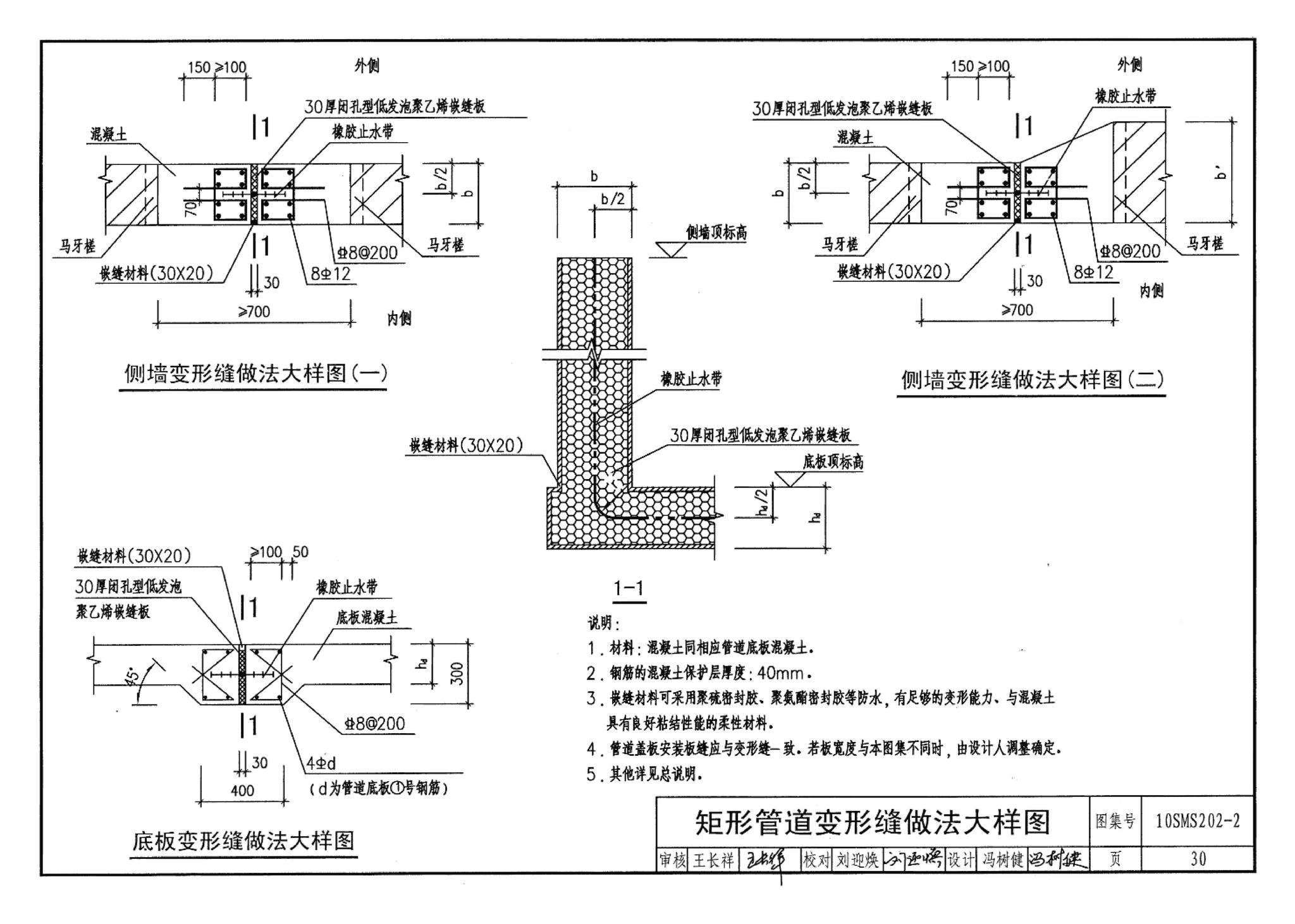 10SMS202-2--埋地矩形雨水管道及其附属构筑物（砖、石砌体）