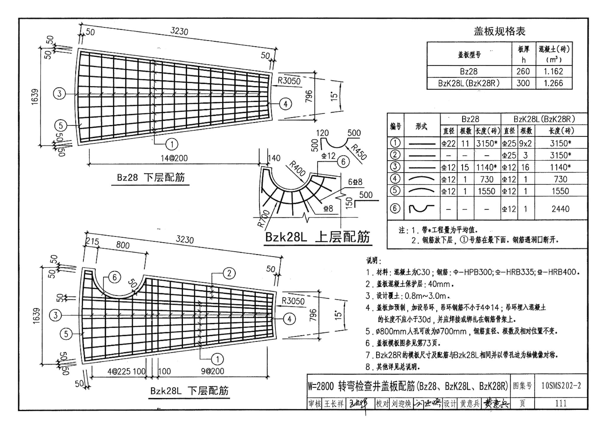 10SMS202-2--埋地矩形雨水管道及其附属构筑物（砖、石砌体）