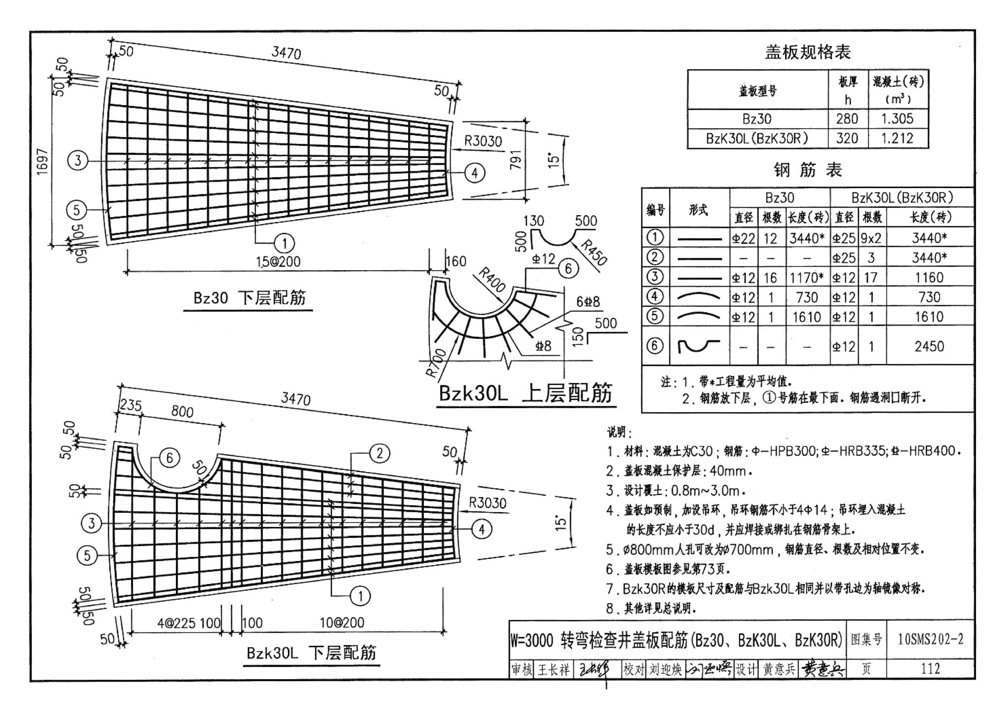 10SMS202-2--埋地矩形雨水管道及其附属构筑物（砖、石砌体）