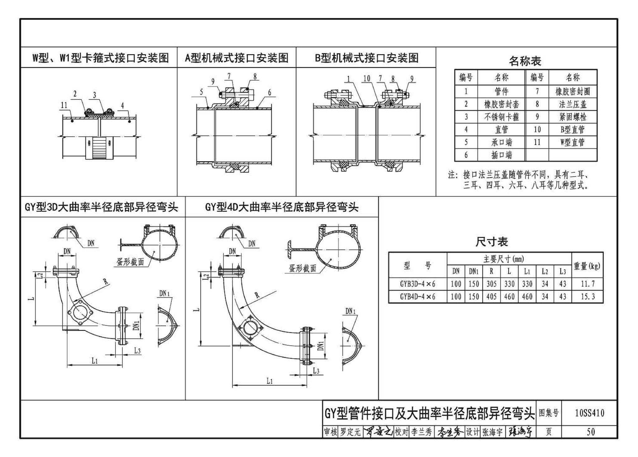 10SS410--建筑特殊单立管排水系统安装