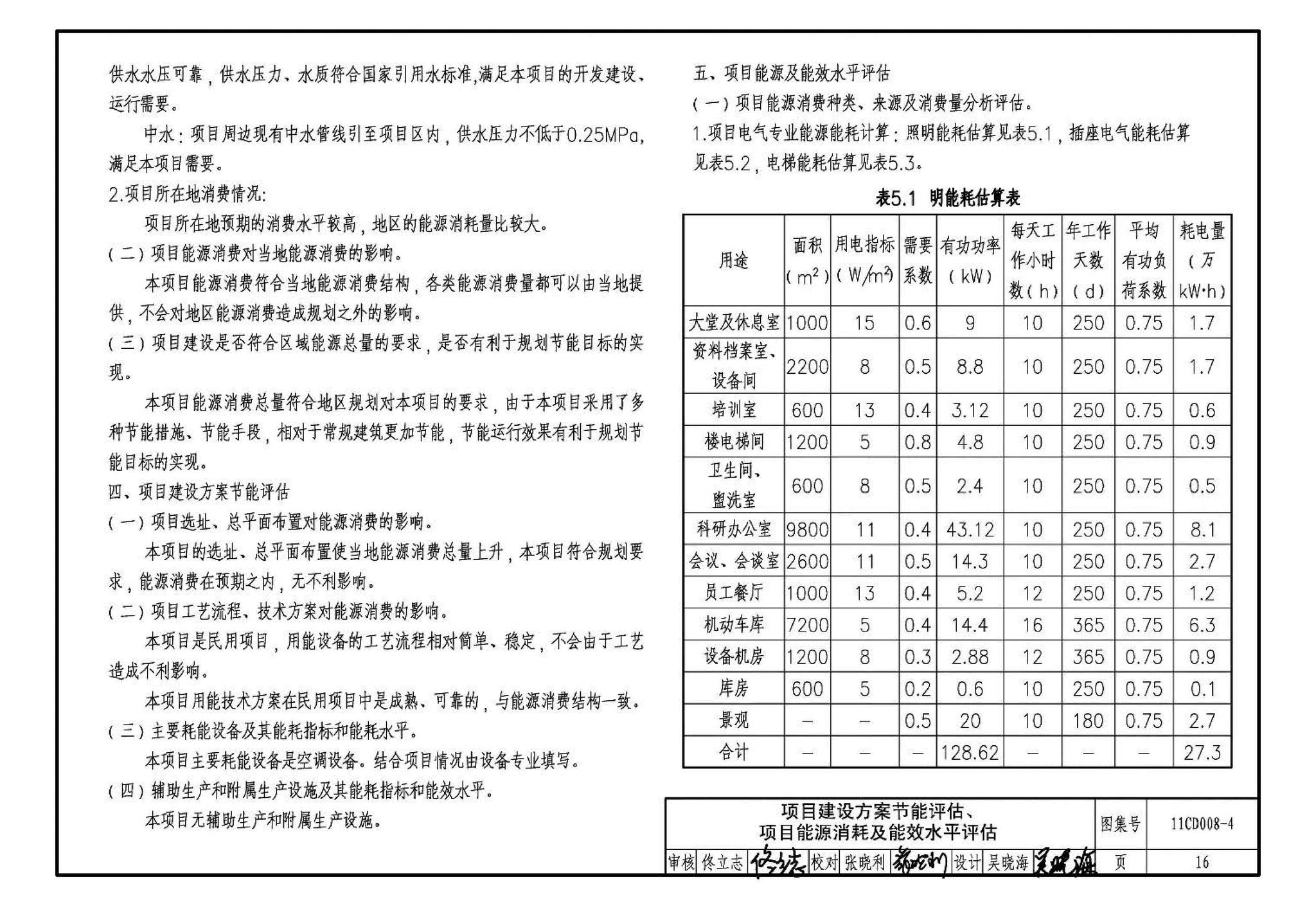 11CD008-4--固定资产投资项目节能评估文件编制要点及示例（电气）（参考图集）