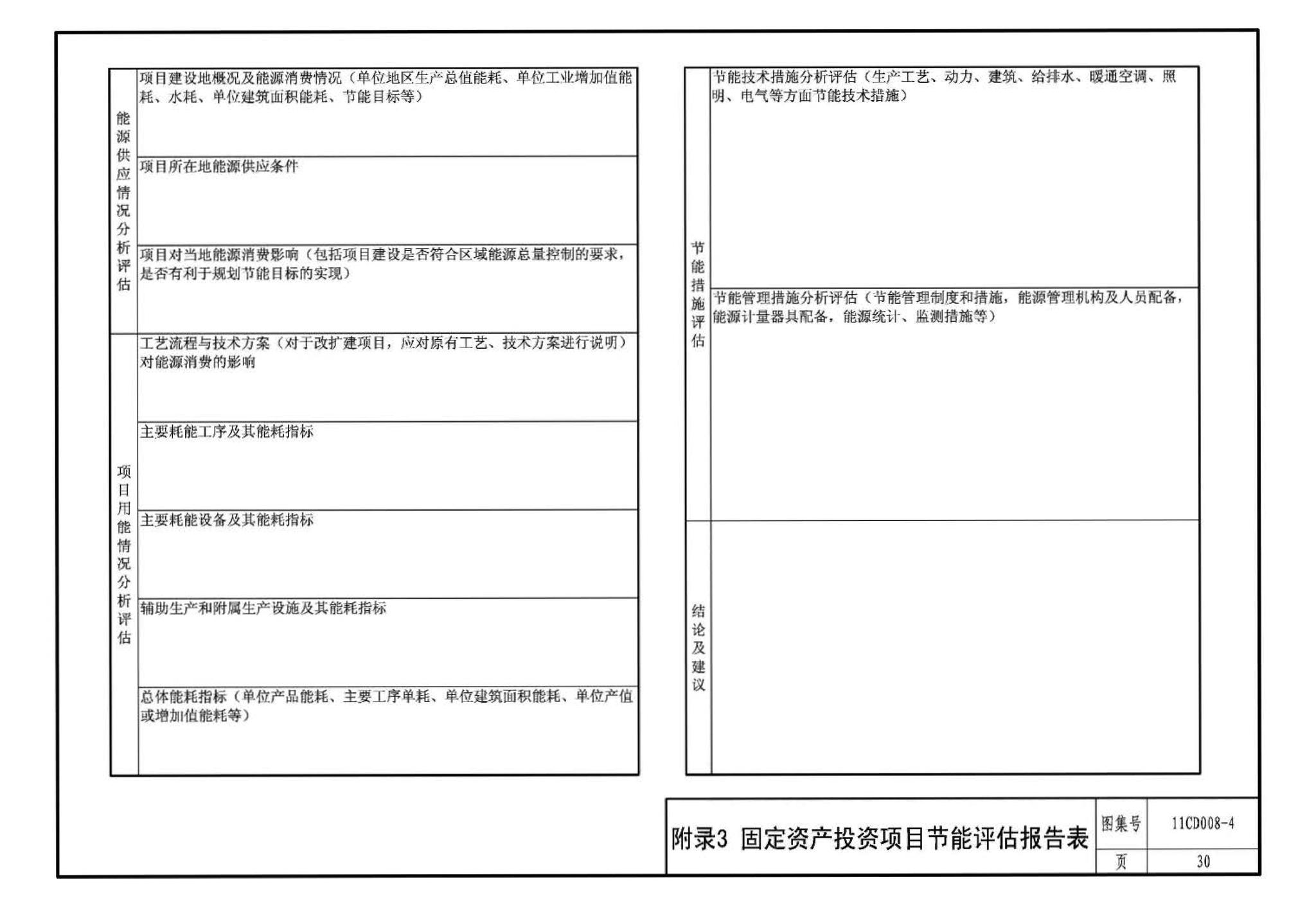 11CD008-4--固定资产投资项目节能评估文件编制要点及示例（电气）（参考图集）