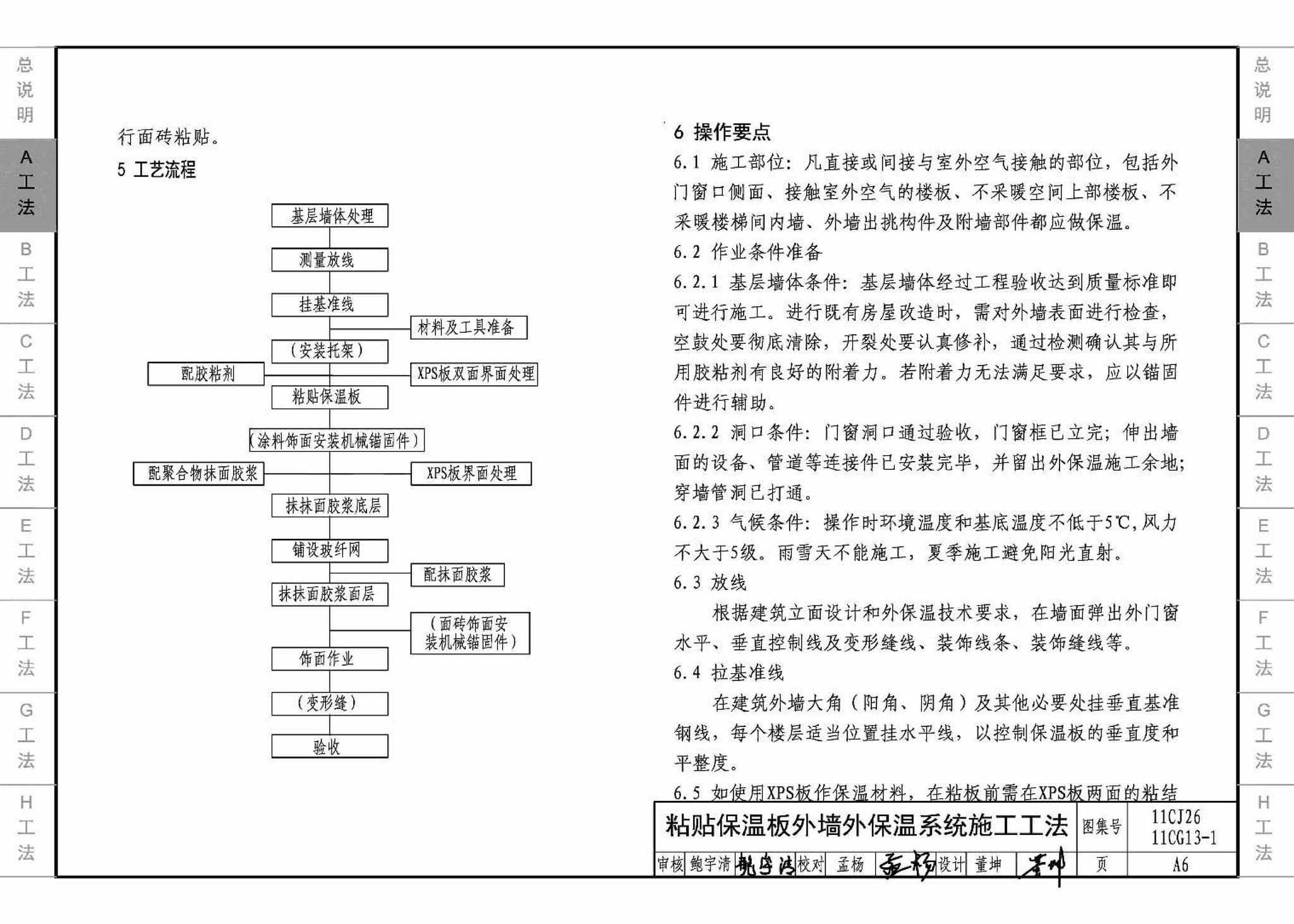 11CG13-1 11CJ26--房屋建筑工程施工工法图示（一）－外墙外保温系统施工工法（参考图集）