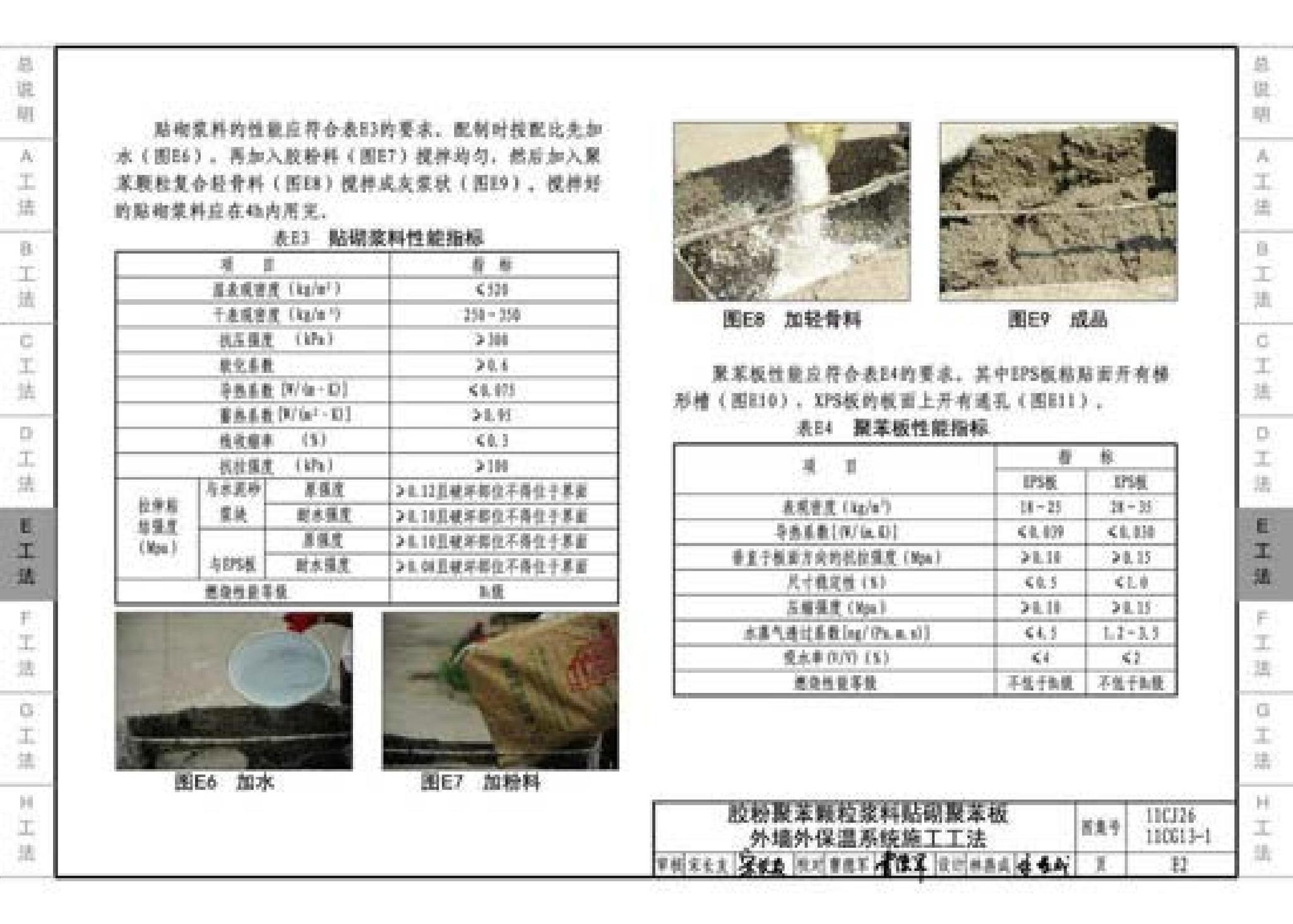 11CG13-1 11CJ26--房屋建筑工程施工工法图示（一）－外墙外保温系统施工工法（参考图集）