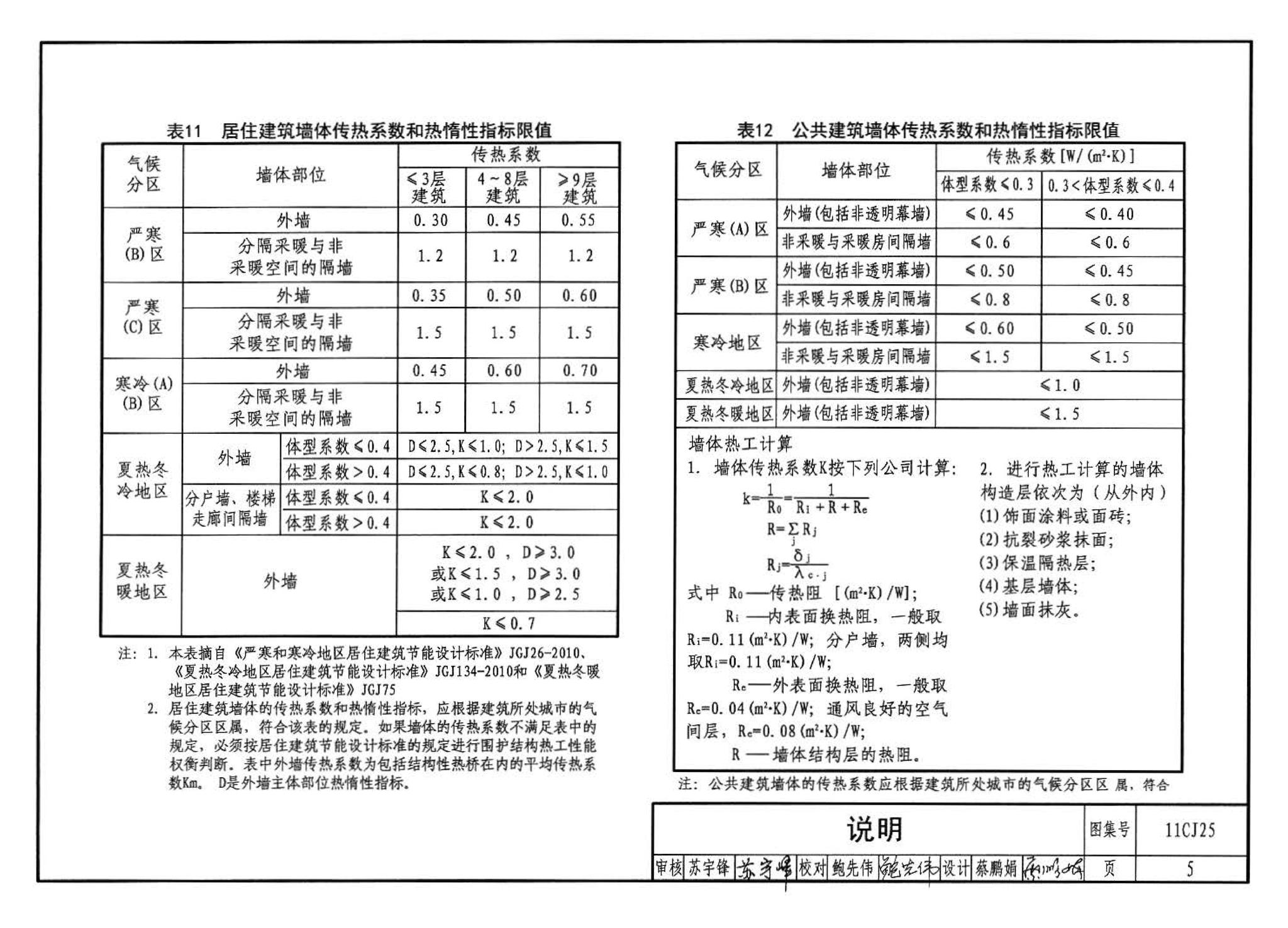 11CJ25--ZL轻质砂浆内外组合保温建筑构造（参考图集）