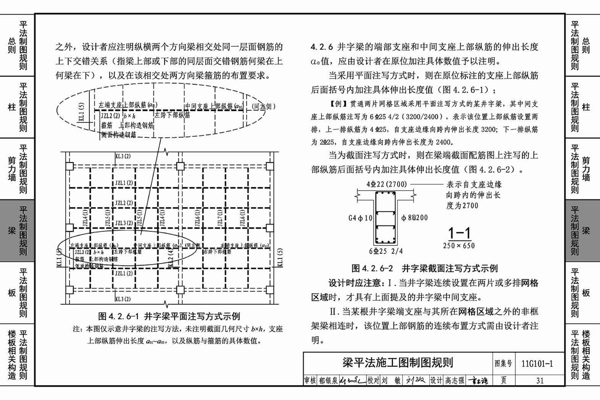 11G101-1--混凝土结构施工图平面整体表示方法制图规则和构造详图（现浇混凝土框架、剪力墙、梁、板）