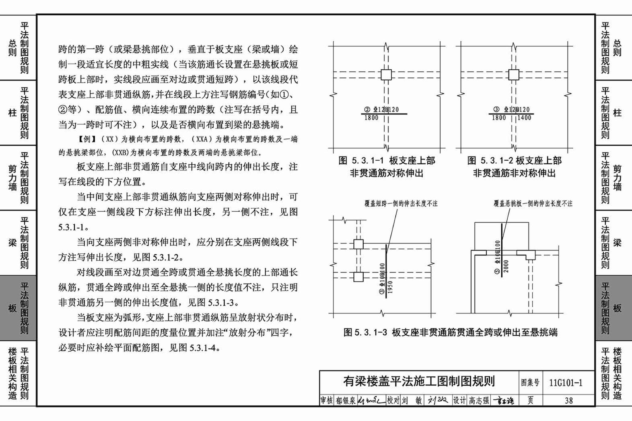 11G101-1--混凝土结构施工图平面整体表示方法制图规则和构造详图（现浇混凝土框架、剪力墙、梁、板）